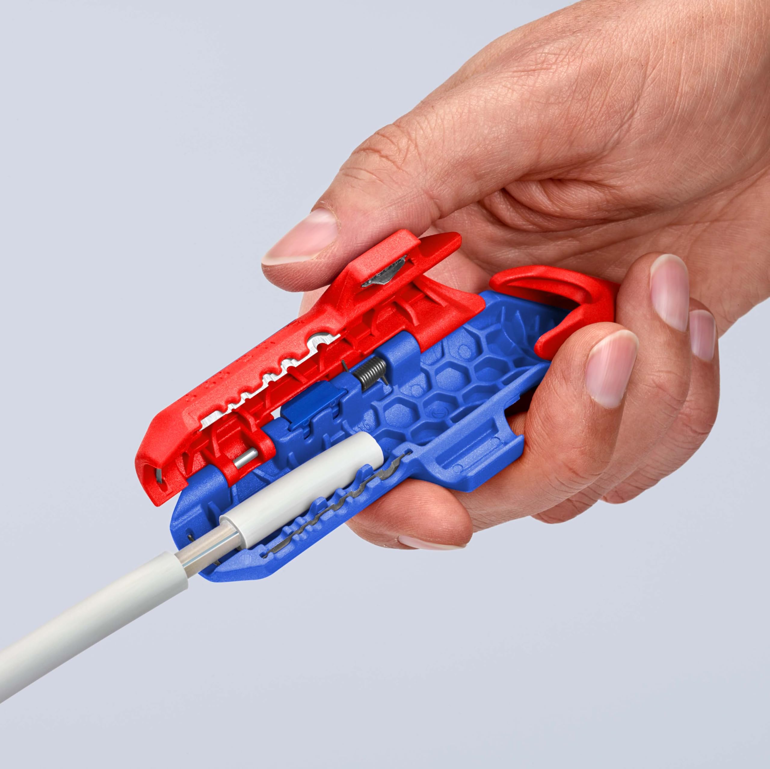 KNIPEX ErgoStrip PV utensile spelacavi 135 mm 16 95 03 SB