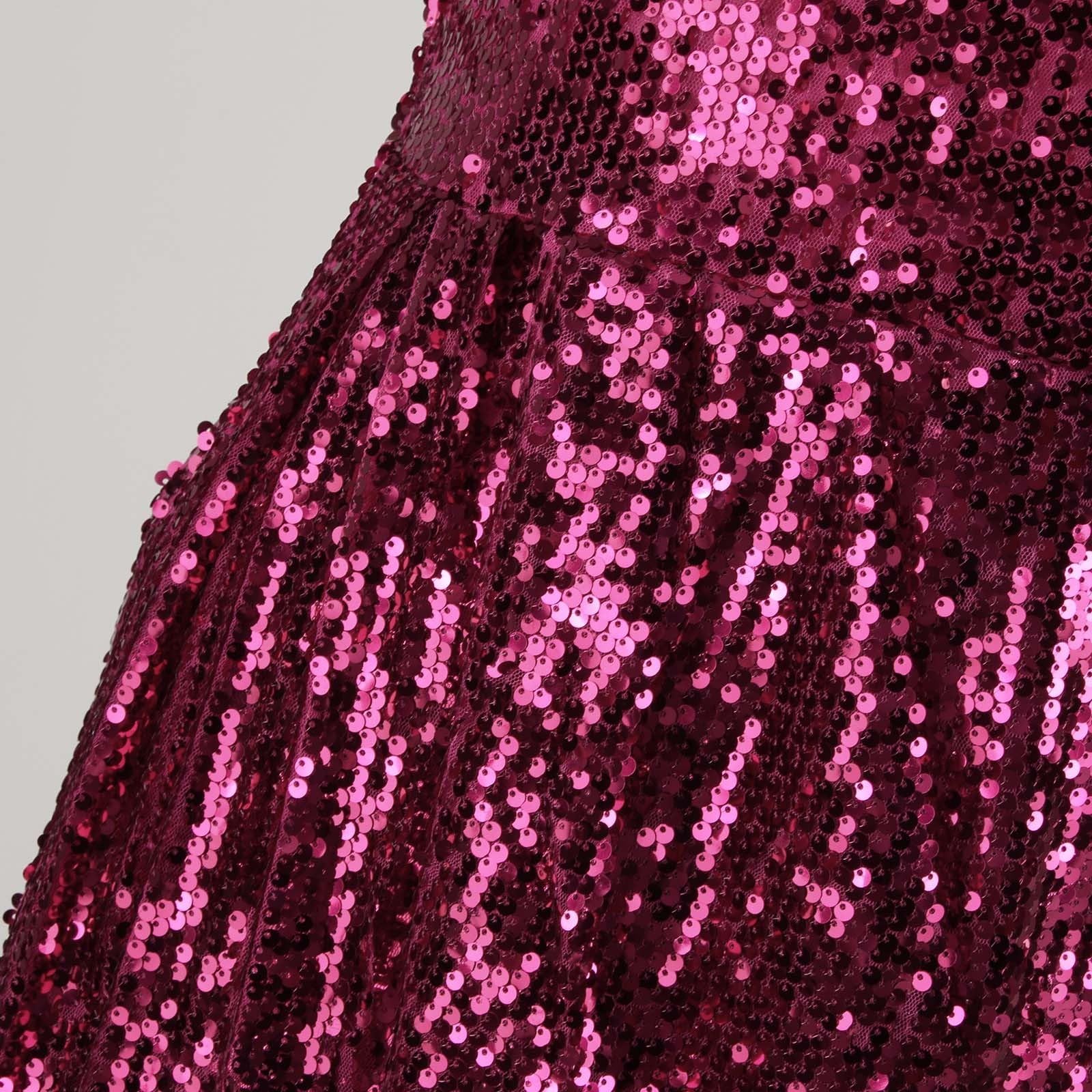 Mini Robe Moulante à Paillettes pour Femmes, Sexy, en Maille froncée Scintillante, Robes de soirée et de Sortie Robes pour Femmes Printemps Court