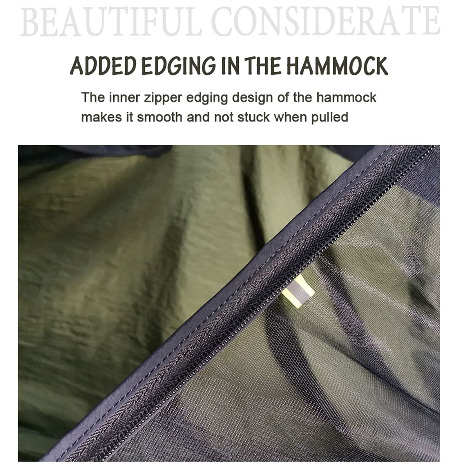 DYTWXG Hamaca para Acampar con mosquitera Hamaca Doble portátil Liviana con Tela de Sombra Material de paracaídas Hamaca con Lona para Caminatas Camping Mochilero Viajes Patio Trasero Playa