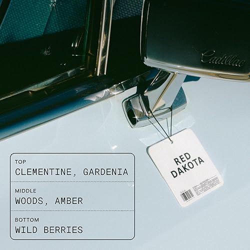 Miniatura 5 de DedCool Air Freshener Red Dakota For Cars, Closets & Drawers Hanging Odor Eliminator Clementine, Gardenia, Woods, Amber & Wild Berries