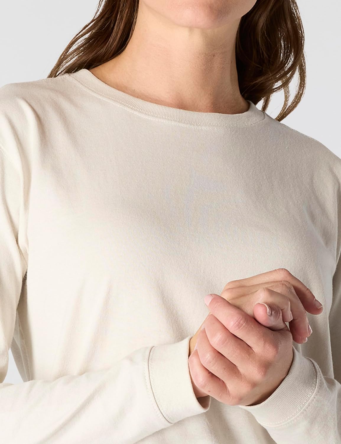 Carhartt Women's Loose Fit Heavyweight Long-Sleeve Logo Sleeve Graphic T-Shirt - Image 5