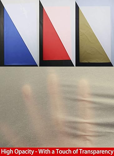 Miniatura 4 de Manteles de plástico marfil, paquete de 2 manteles desechables color crema de 84 pulgadas, círculo, despedida de soltera, fiestas, manteles de PEVA