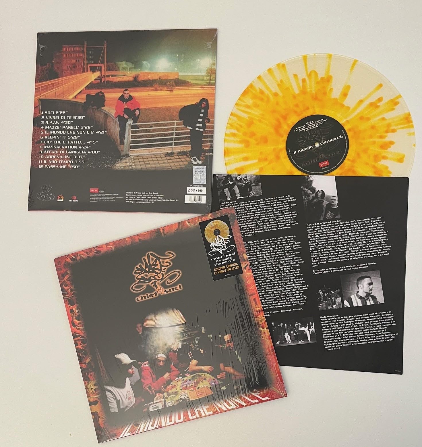 Il mondo che non c’è (Vinile Splatter)