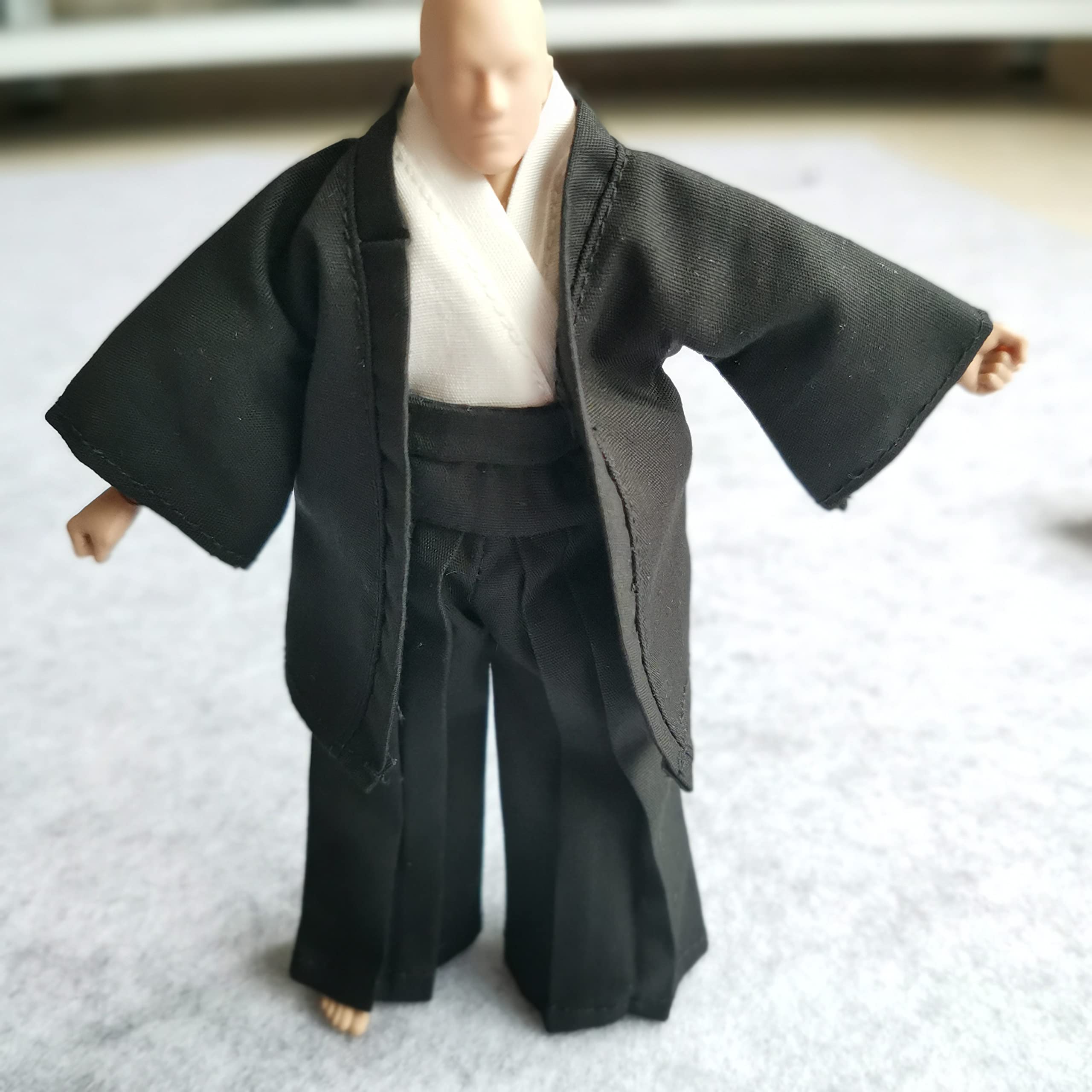 Amazon.com: 1/12 Samurai Kimono Clothes + Scarf for Clown 6