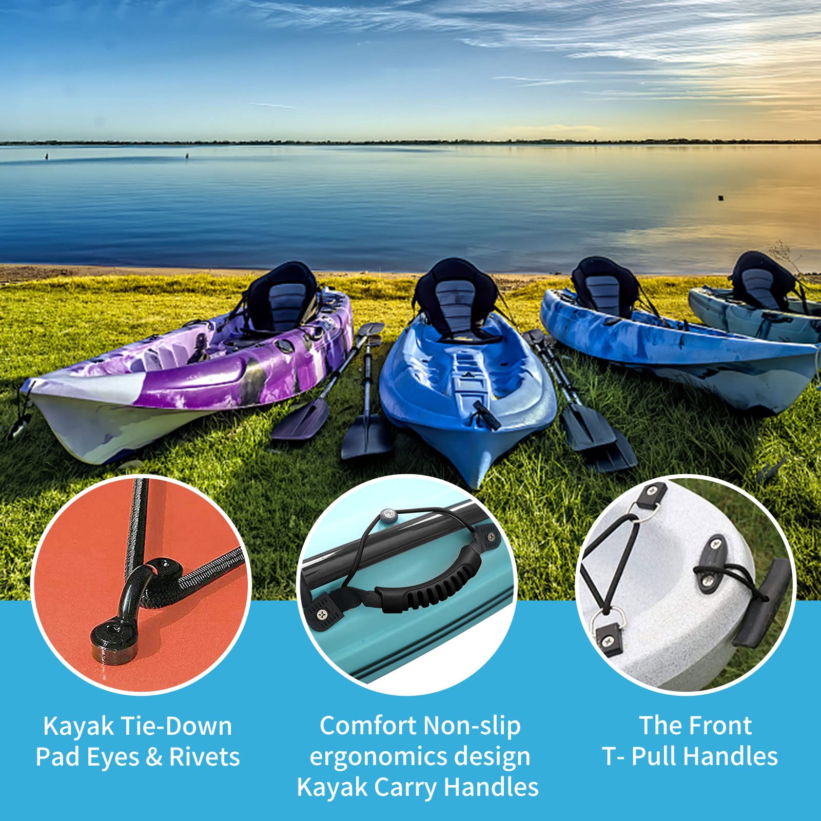 Kayak Rope Handle Snapklik.com : Kayak Carry Handles Kit