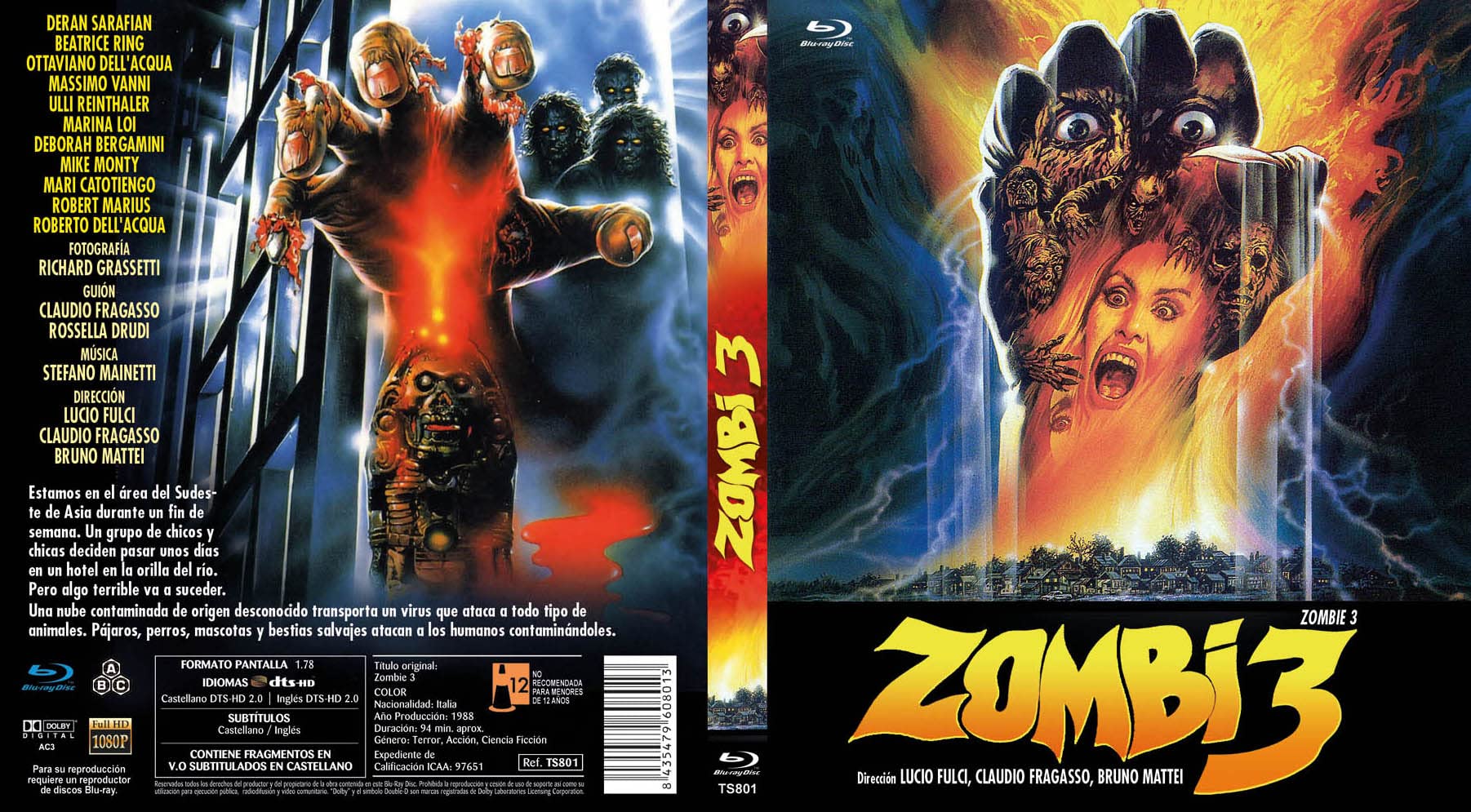 Zombi 3 1988 BD