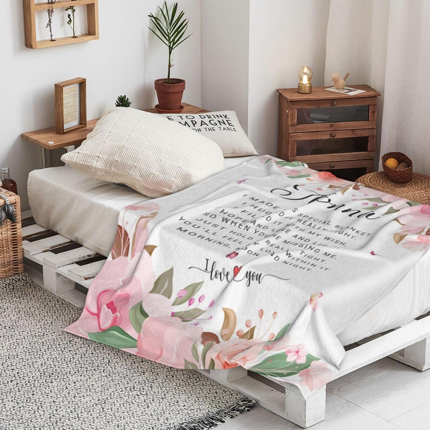 Christmas Nonna Gifts, Xmas Birthday Gifts for Nonna, Retirement Nonna Gifts for Grandma, Nonna Gifts from Grandkids Grandchildren, Best Nonna Ever Gifts Throw Blanket 60"X50" - Image 4