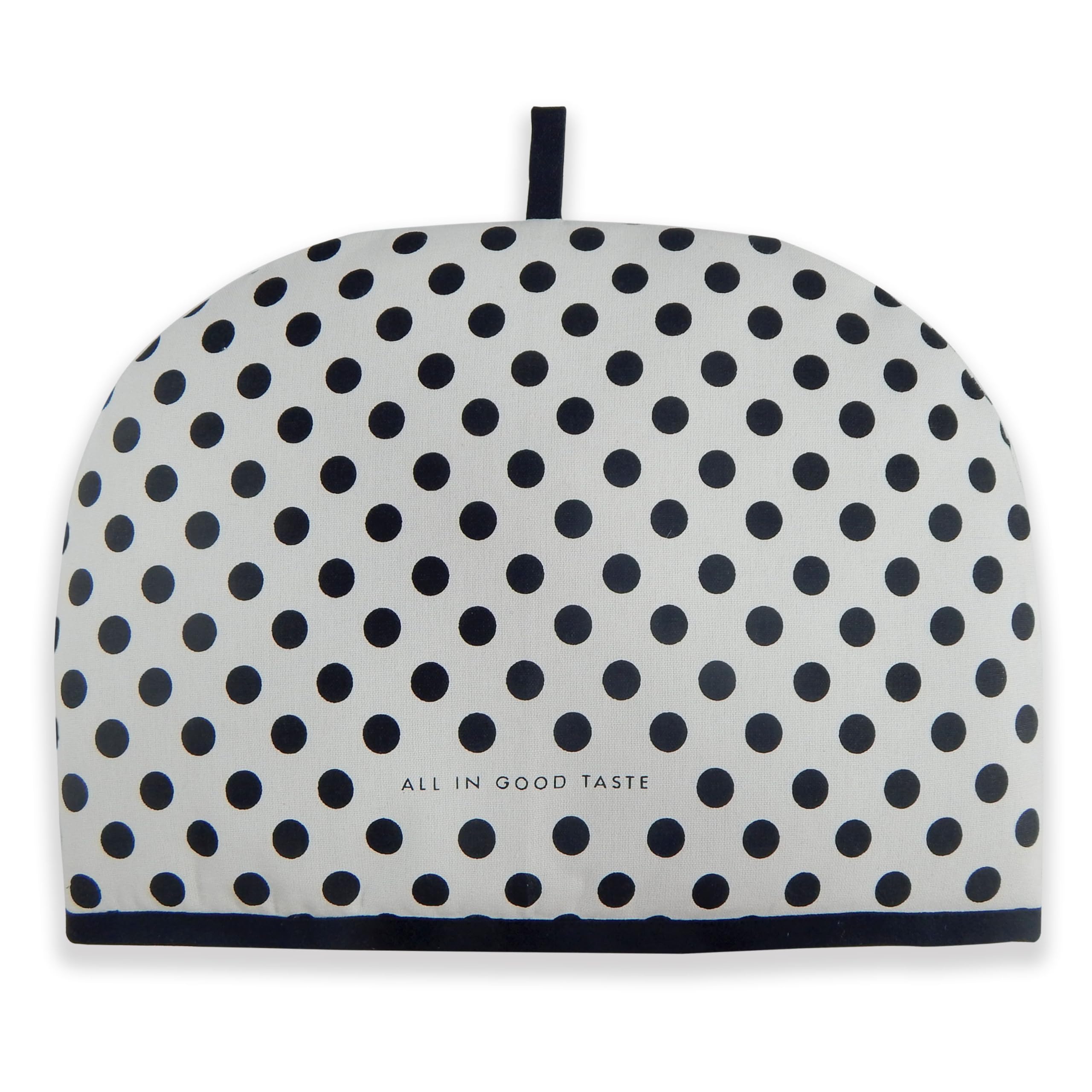 Tiny Break Large Tea Cozy for Teapot - Thick Polyester Wadding Tea Pot Cover - Teapot Koozie - Polka Dot All in Good Taste