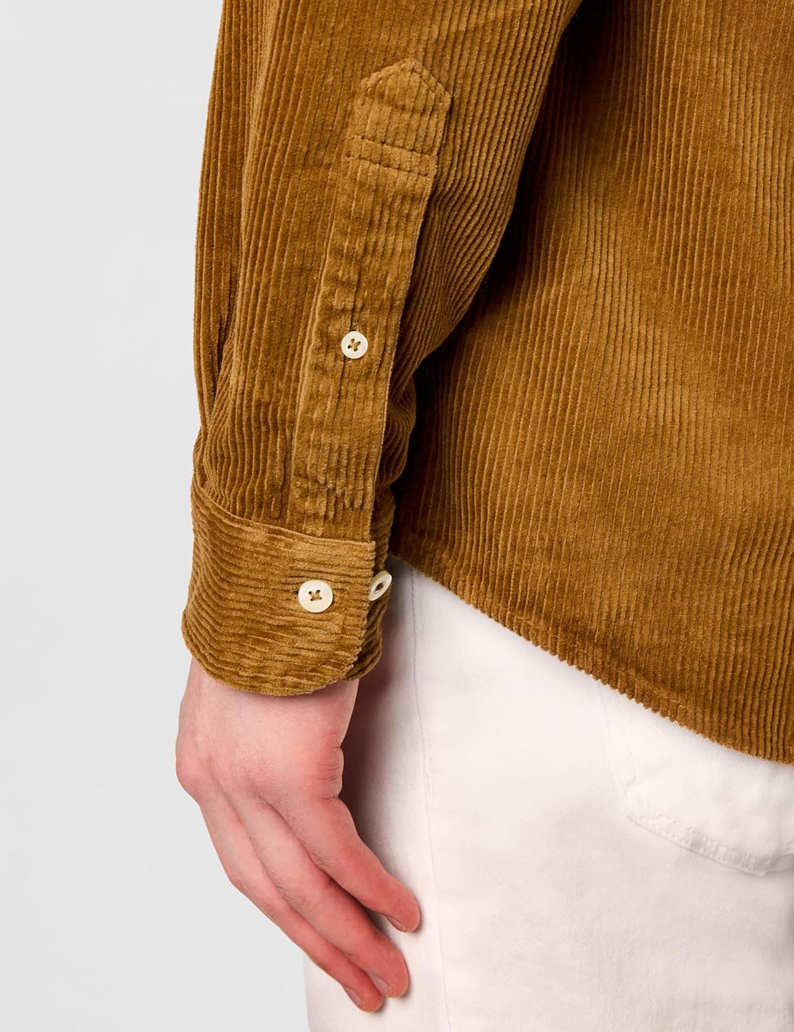 Brooks Brothers Men's Button-Down Collar Corduroy Sport Shirt