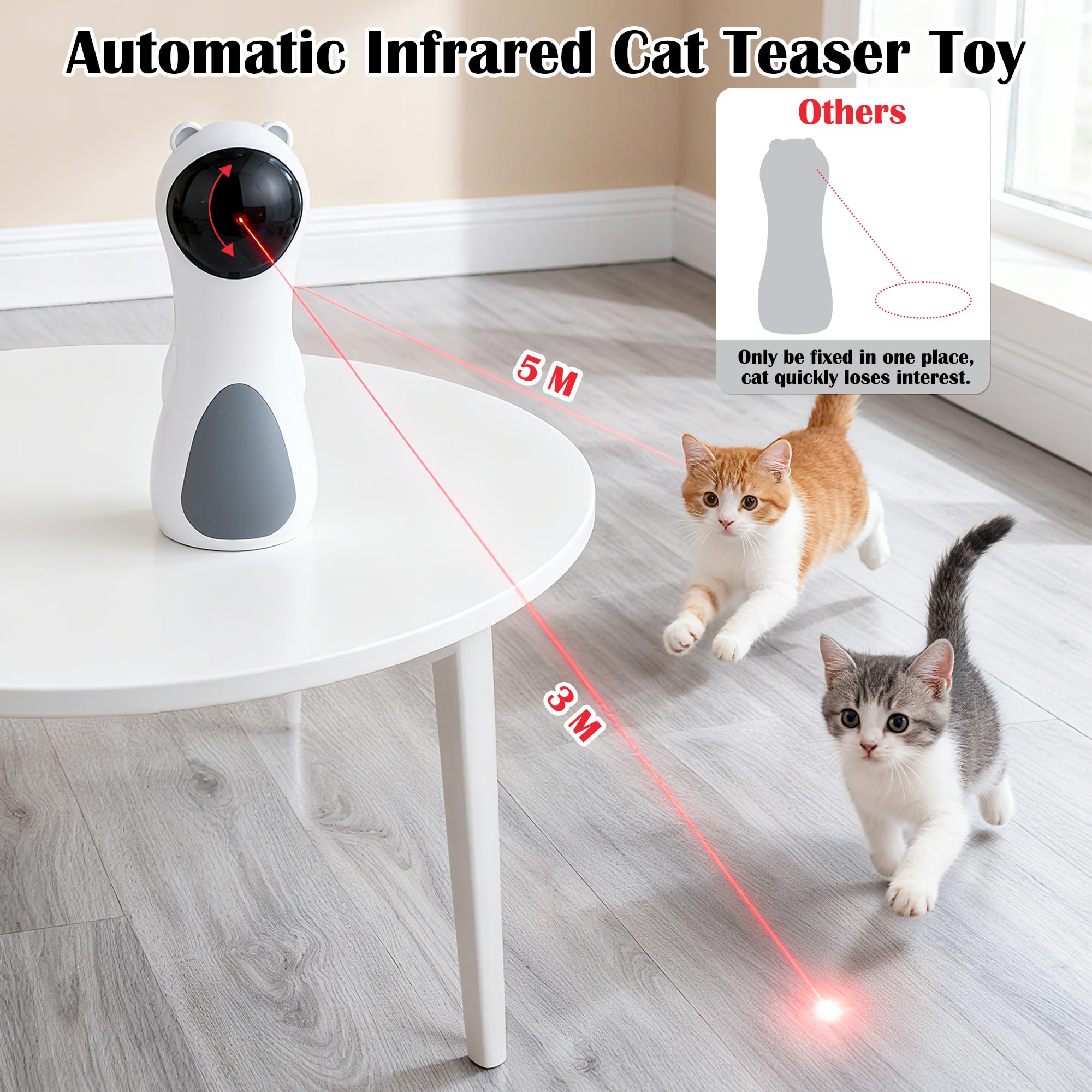 Wood Homing Interactive Cat Teaser Toy - Image 4