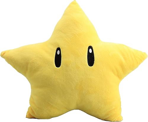 uiuoutoy Super Star Starman - Almohada de felpa de 11 pulgadas disponible en Yaxa Peru