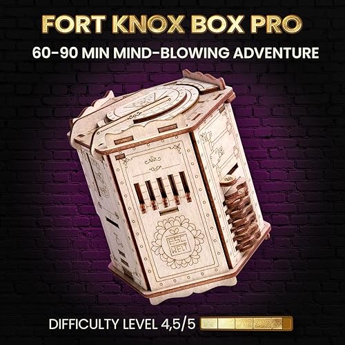 Miniatura 5 de ESC WELT Triple Trouble Set  Escape Room in a Box  Rompecabezas para adultos y niños  Caja de rompecabezas con compartimento oculto  Caja de