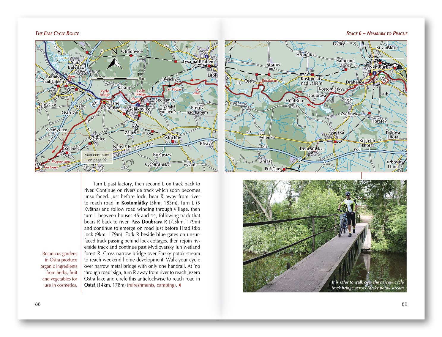 Elberadweg: The Elbe Cycle Route from Czech Republic and Germany to the North Sea