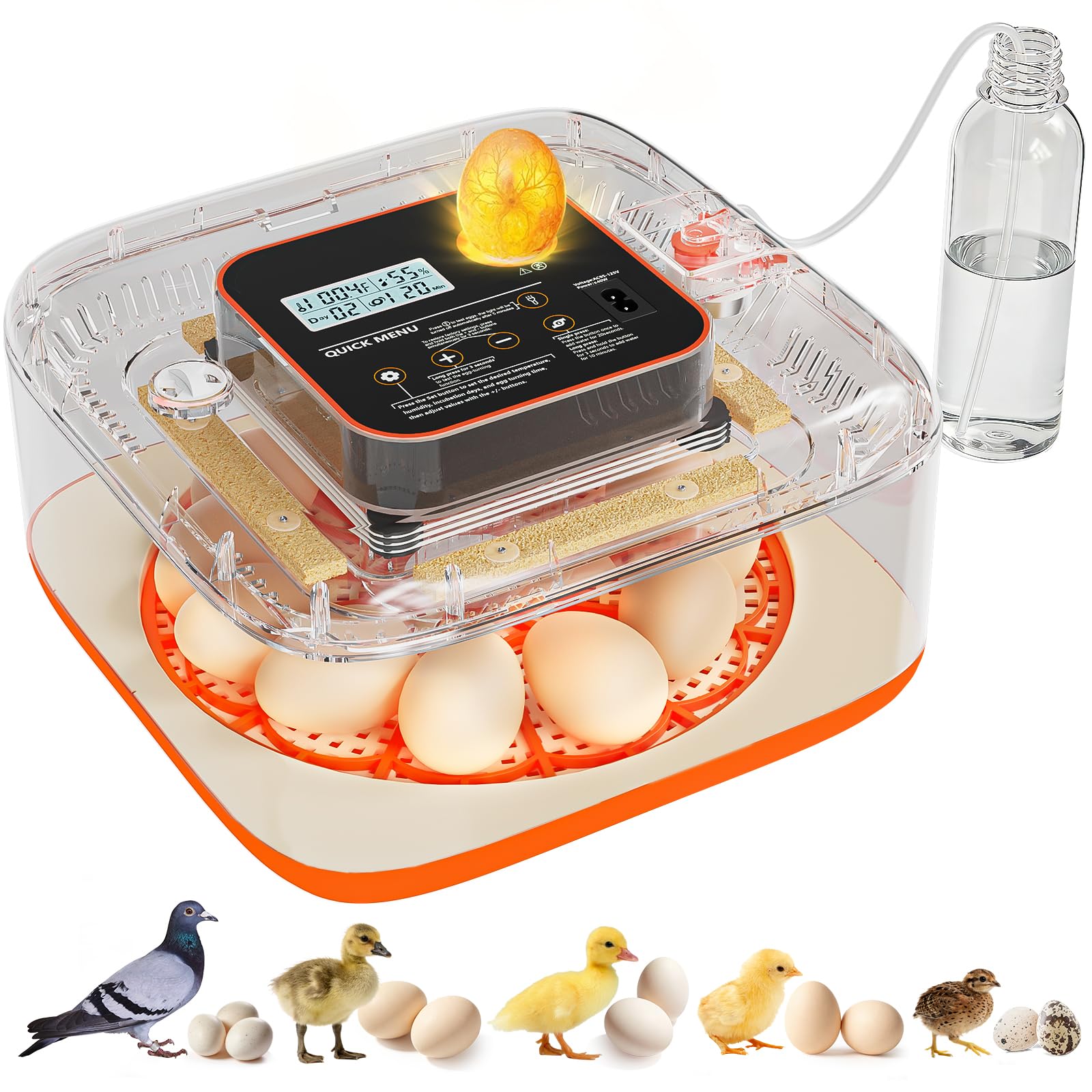 QVKHPCL 12 Egg Incubator