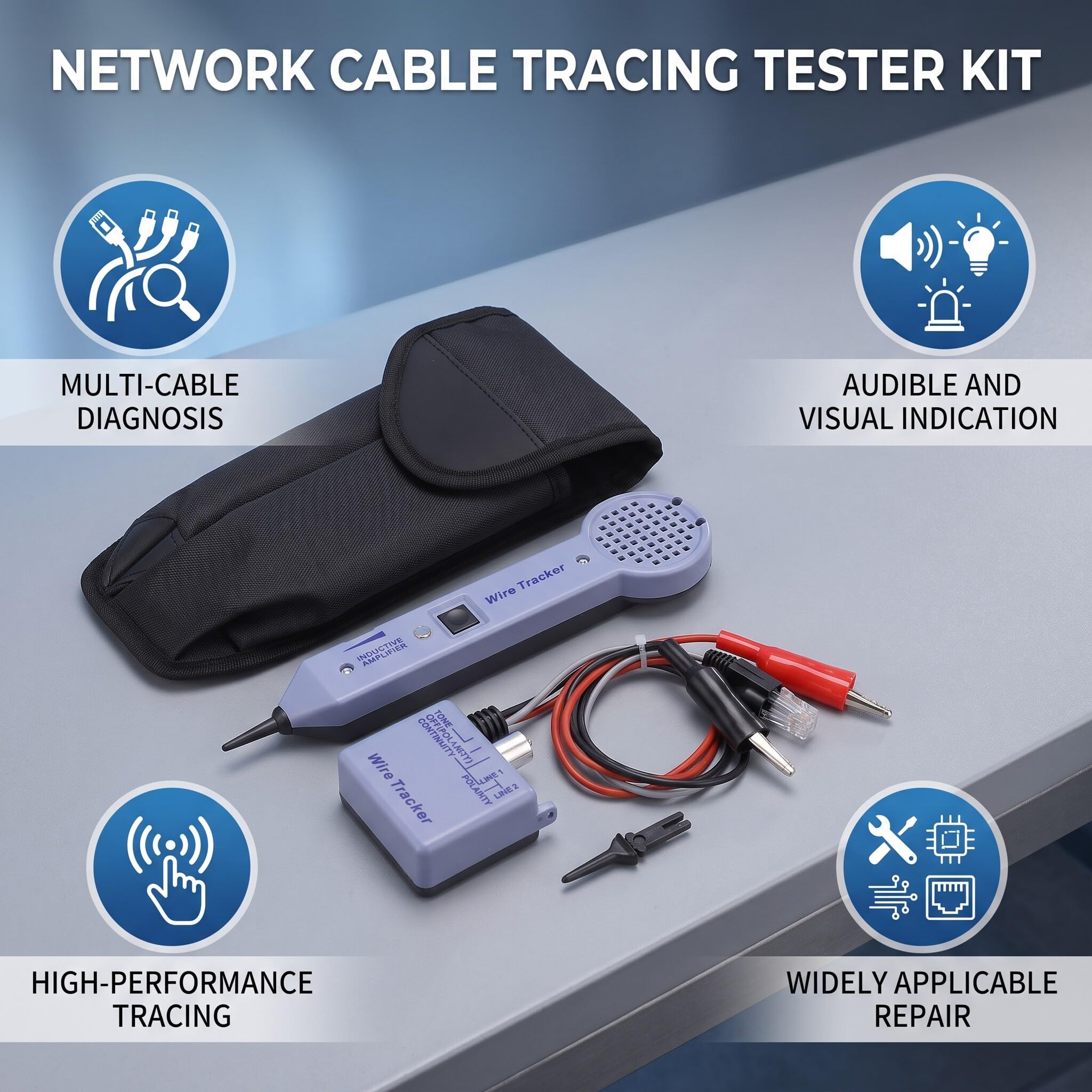 Kit Testeur Câble Réseau Audio 200EP