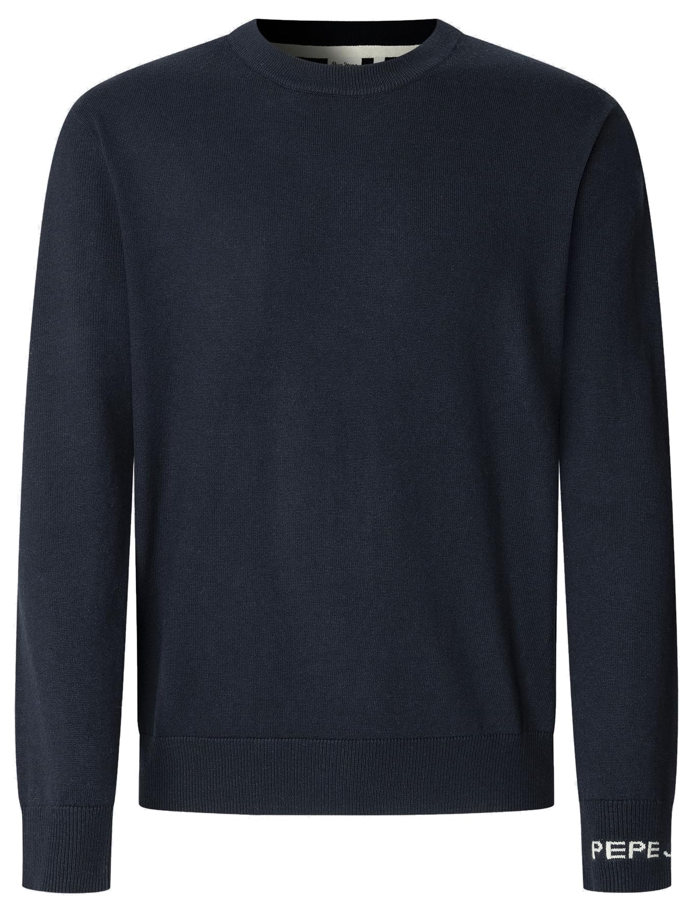 Pepe Jeans Men's Andre Crew Neck Knitwear, Blue (Dulwich Blue), L