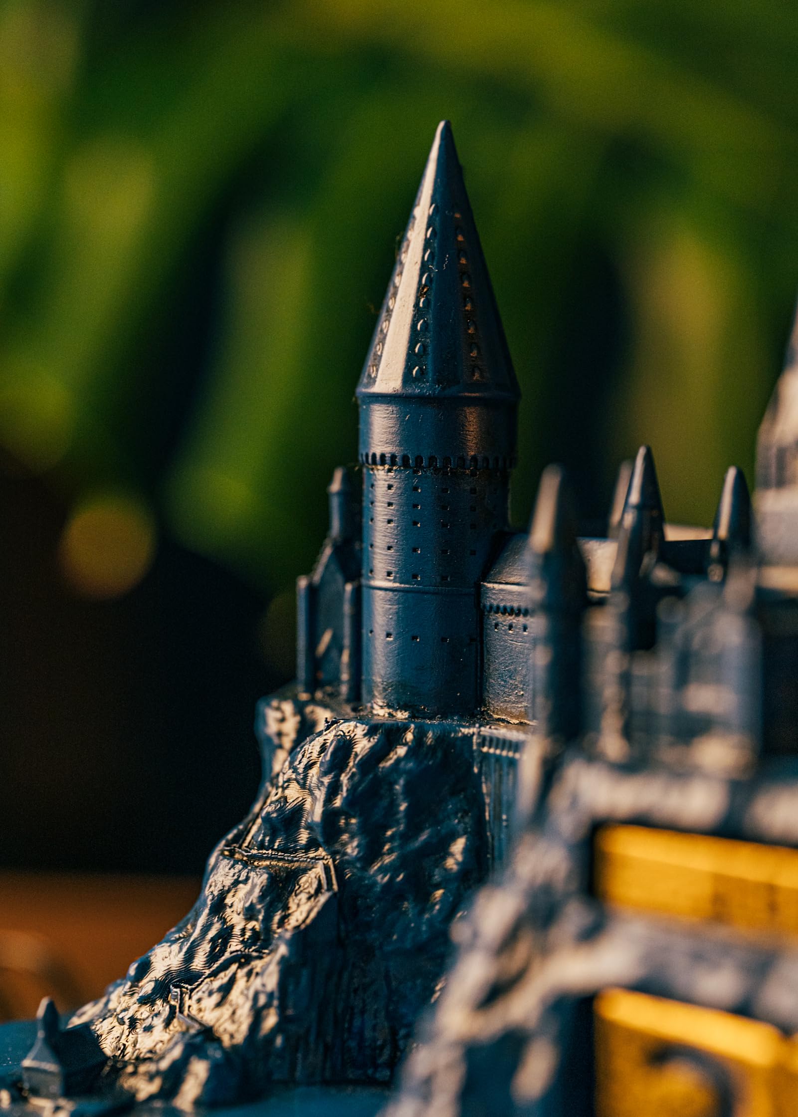 Calendario Perpetuo Harry Potter Castillo Hogwarts 3D - Figura Harry Potter Regalos │ Decoración Habitacion para niños y adultos (14,2x10cm)