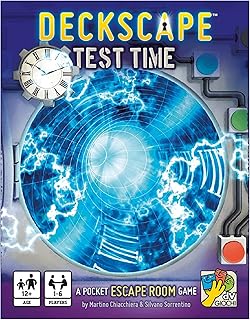 dV Giochi Deckscape: Test Time Card Game DVG4474 Mixed Colours