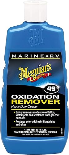 Miniatura 5 de WEN Paquete de pulidora de velocidad variable de 10 amperios con removedor de oxidación resistente MarineRV de Meguiar's