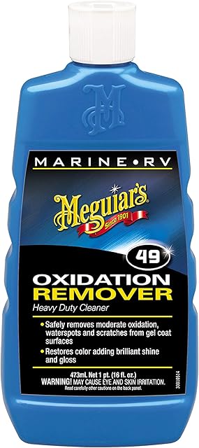 Meguiar's Marine RV 49 Boat Oxidation Remover M4916 473ml Heavy Duty Cleaner