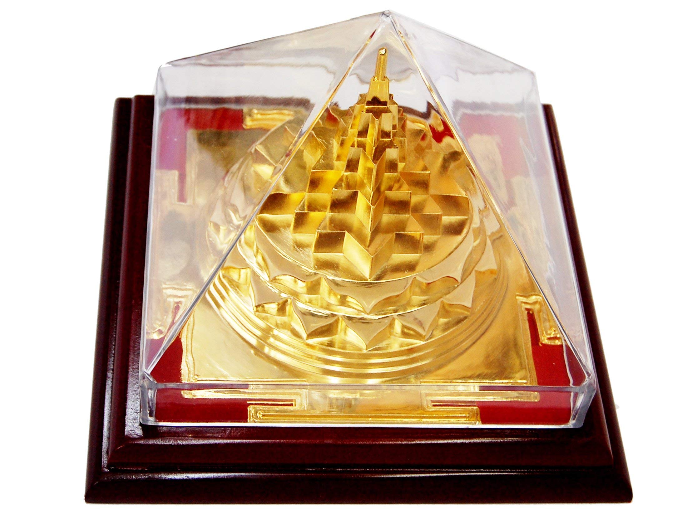 Copper Pyramid Shri Yantra With Base agrohort.ipb.ac.id