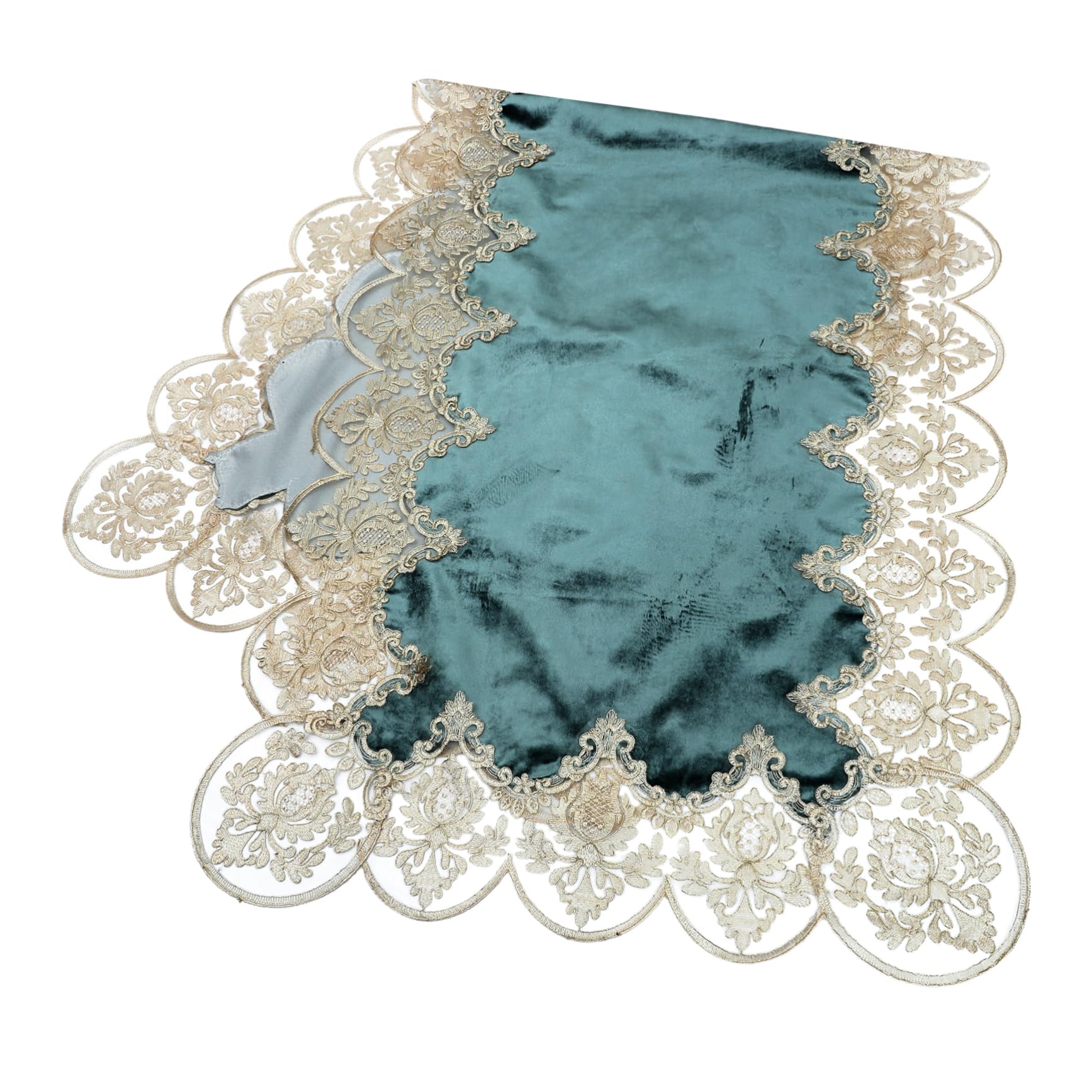 HANABASS 1Pc Half Cover for Piano Embroidery Style Electronic Piano Cover Peacock Scratch Protection Comfortable Lovers