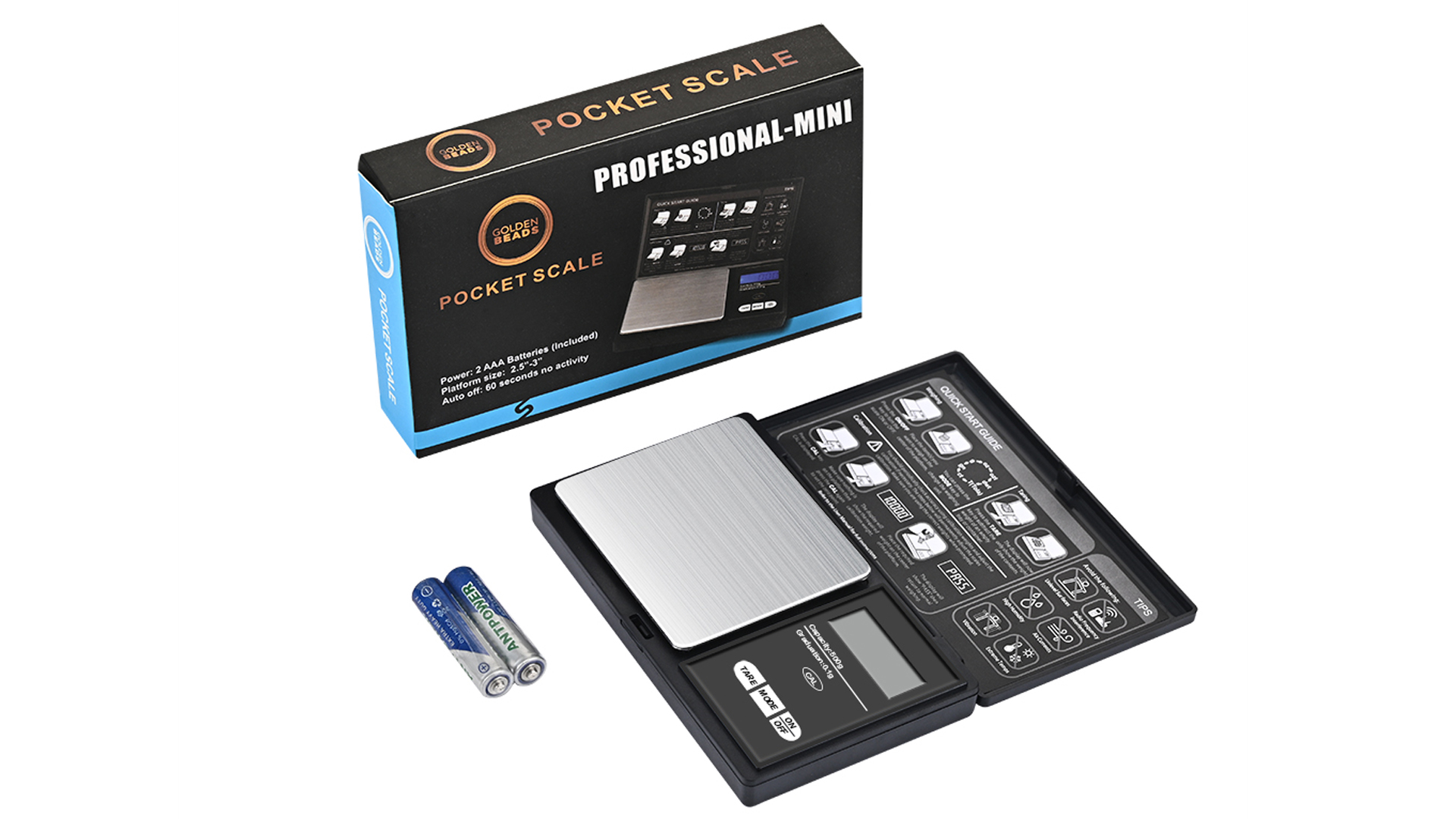 Garnen Gram Scale Digital 500g/0.01g Precision, Jewelry Scale Digital - View #4