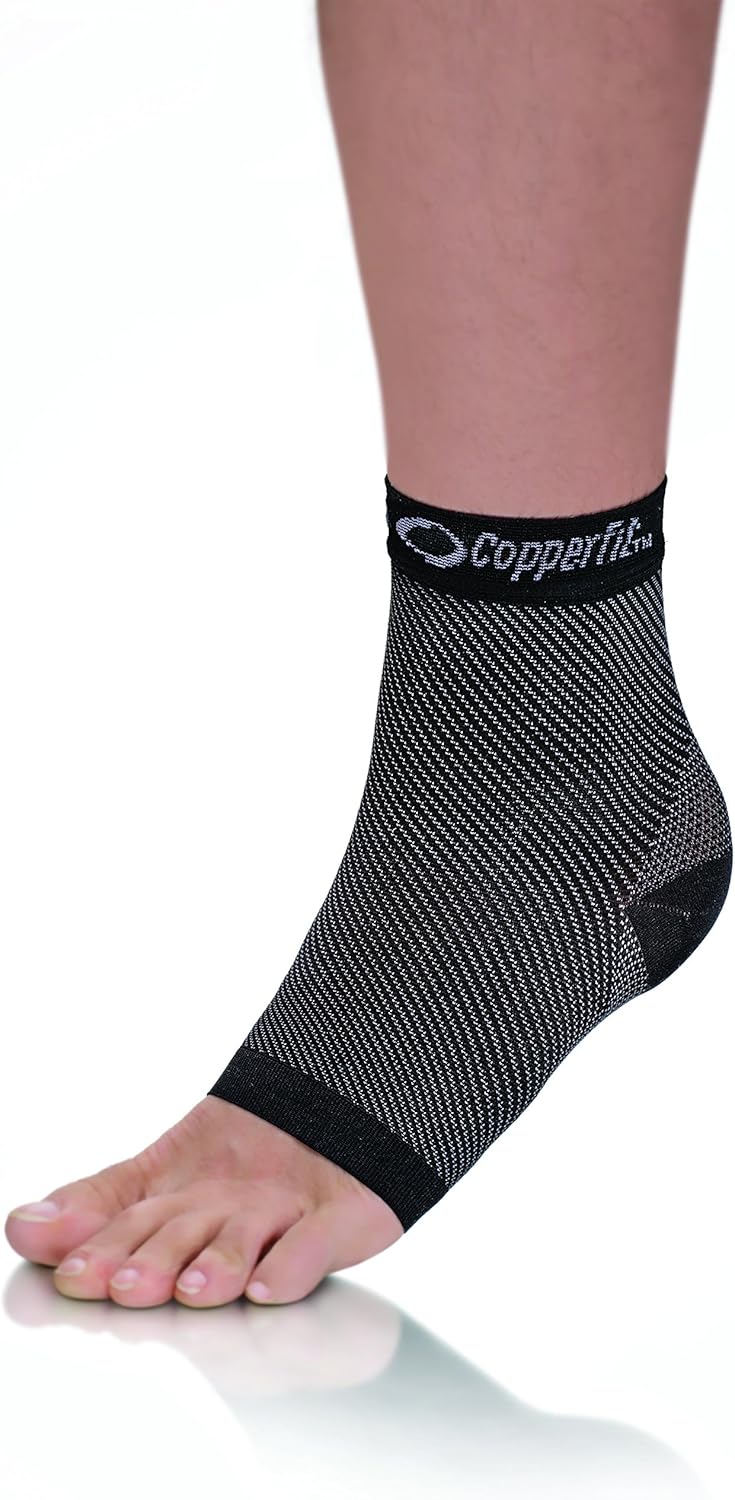 Copper Fit Unisex Advanced Support Ankle Sleeve, Medium