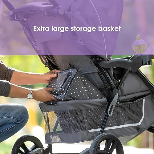 Miniatura 8 de Baby Trend EZ Ride - Sistema de viaje con asiento de automóvil EZ-Lift, tablero gris