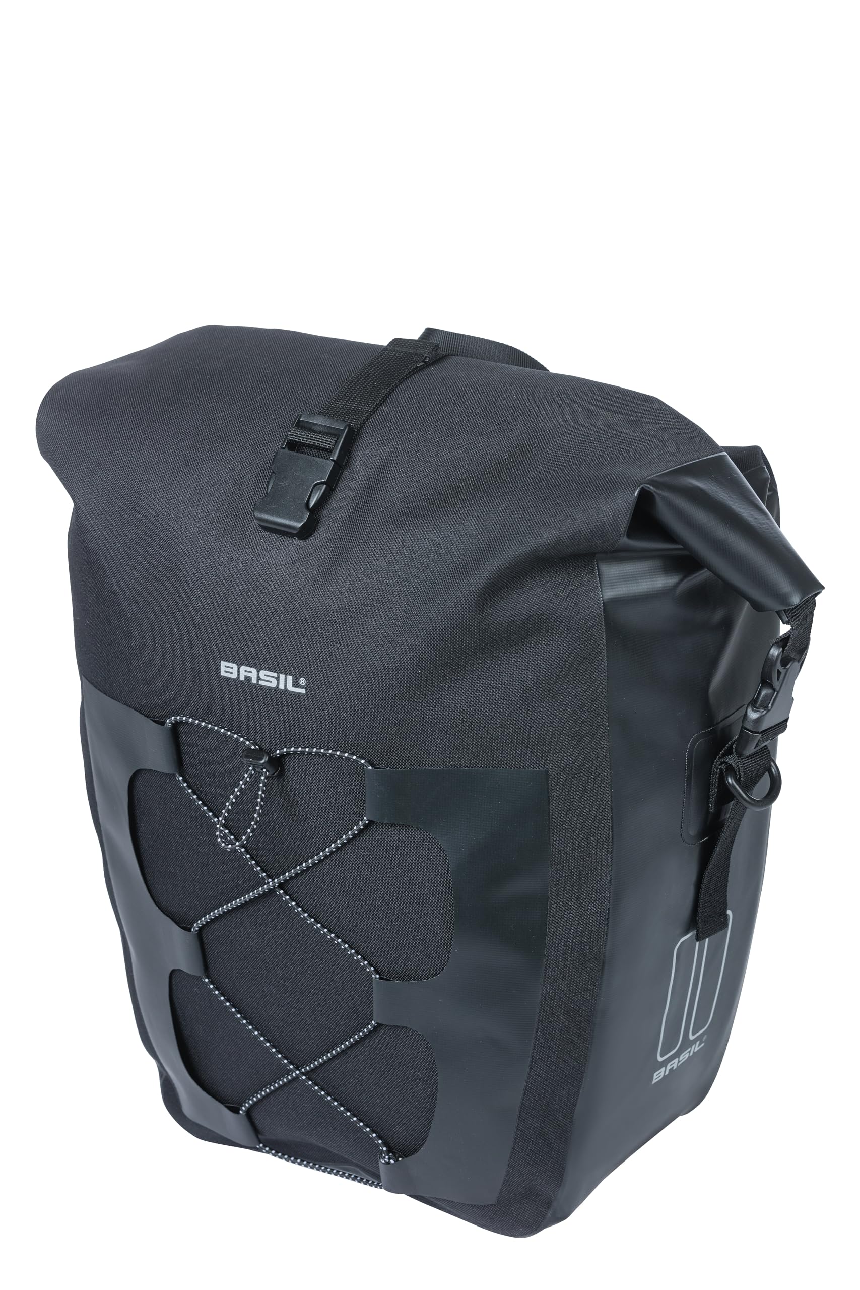 Basil Nawigacja wodoodporna Mik Pannier 22 l One Size, czarna