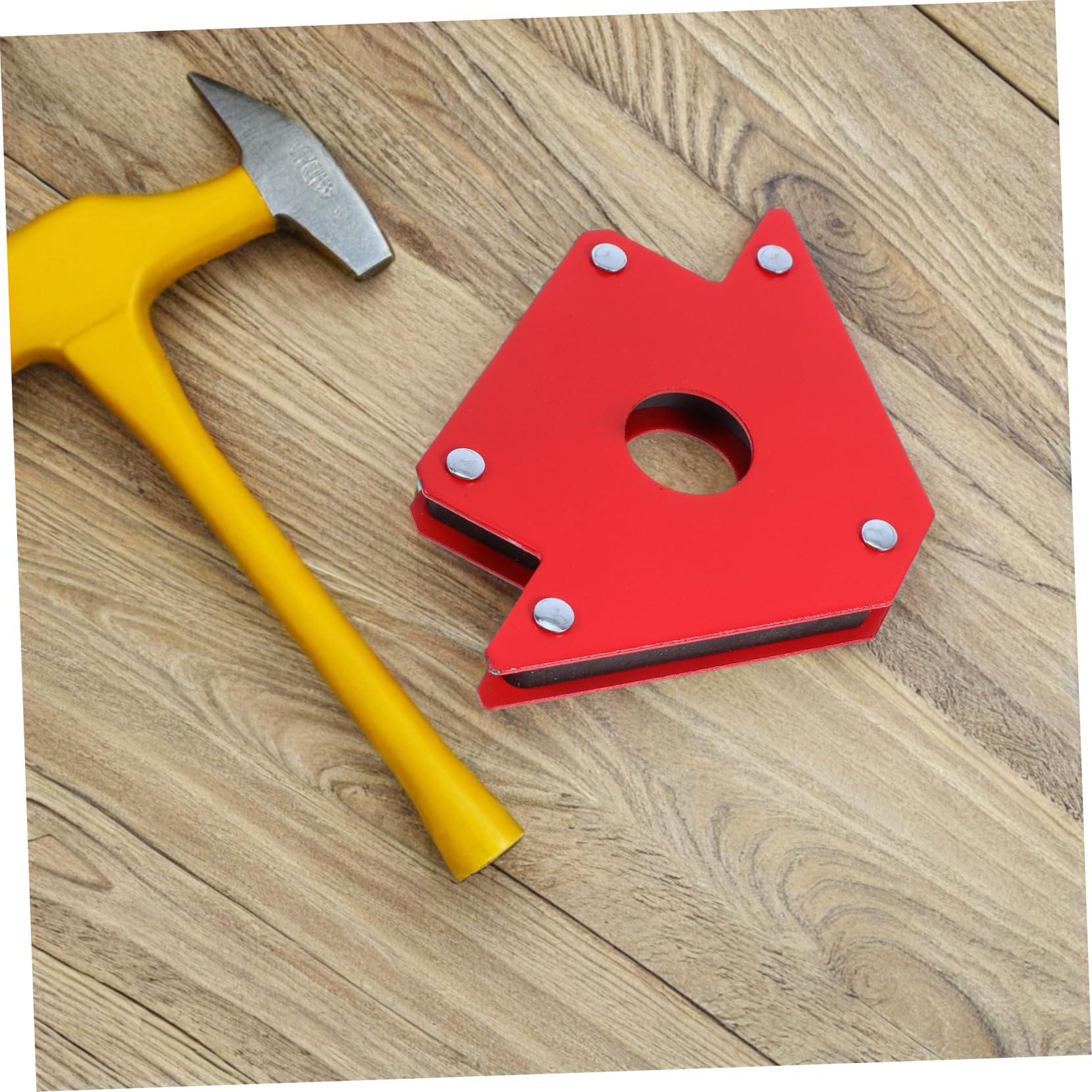 Morsetto Magnetico per Saldatura 22kg 90 Gradi 2 Pezzi Rosso
