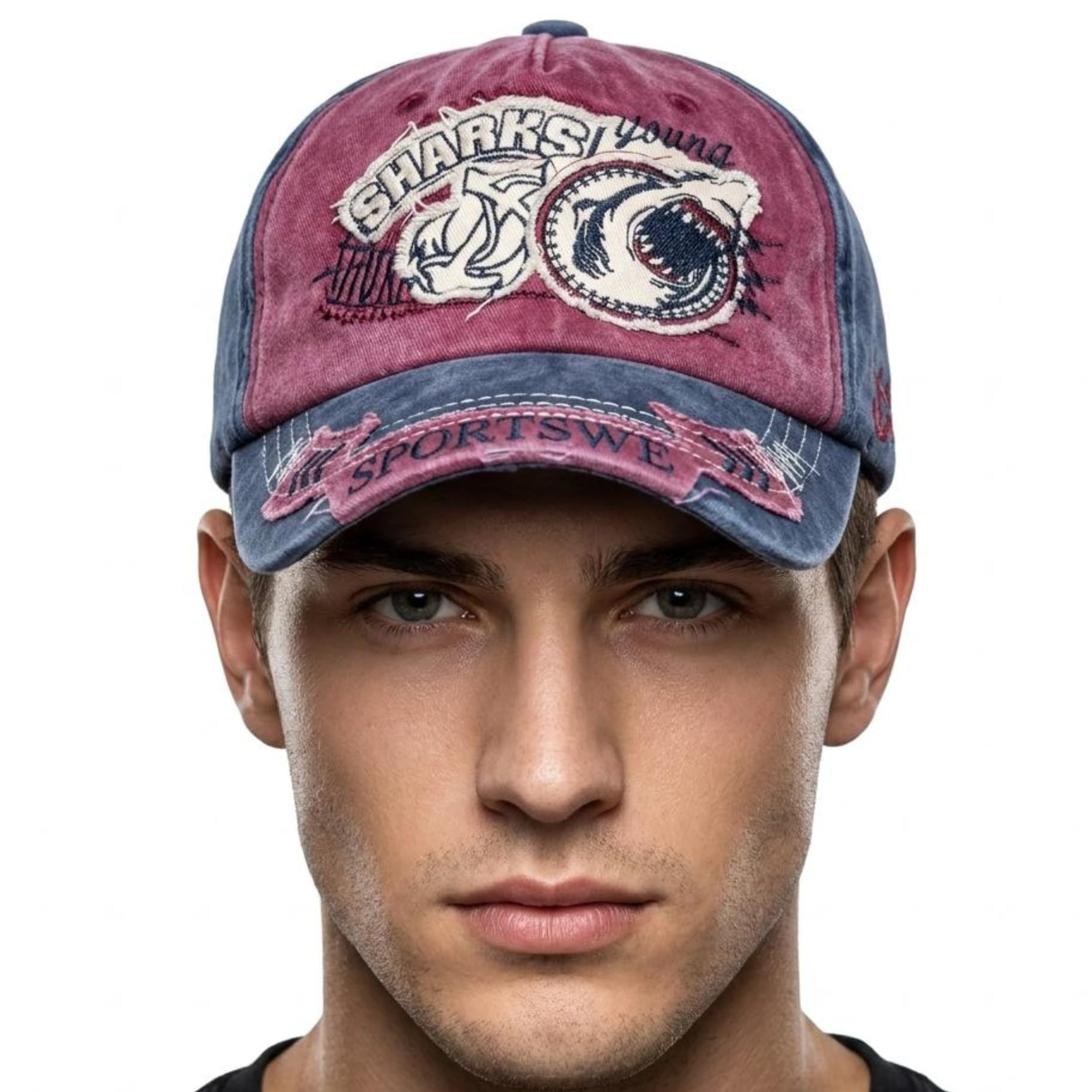 jamont Baseball Cap for Men & Women – Vintage Distressed Cotton Hat for Casual Streetwear, Outdoor Sun Protection, Adjustable Strap-picture-24