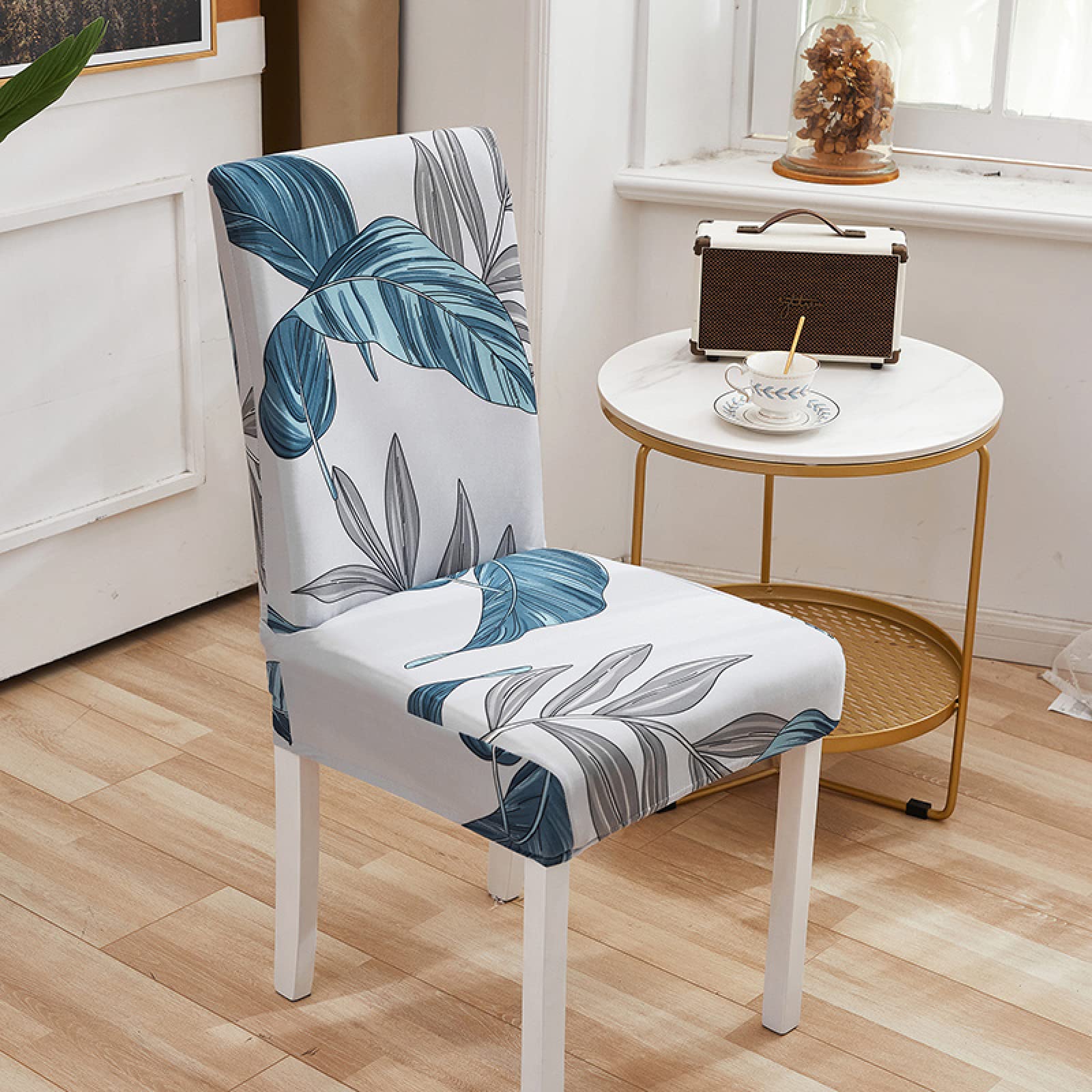Coprisedia scandinavo, copripoltrona in velluto elasticizzato, coprisedia da pranzo scandinavo