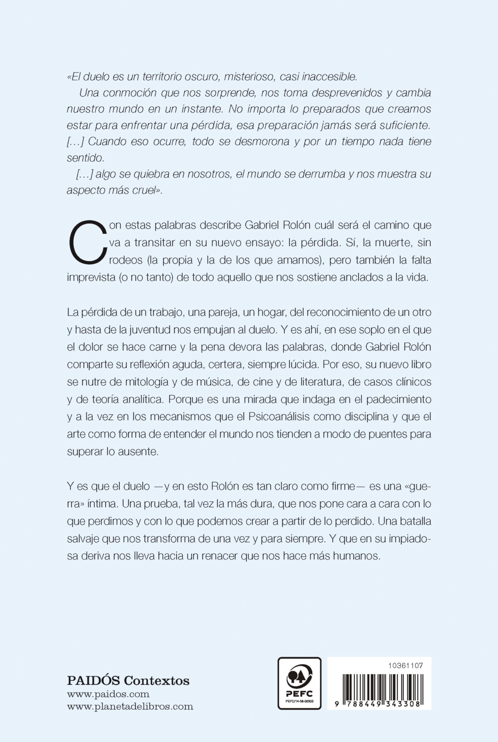 El duelo: Cuando el dolor se hace carne