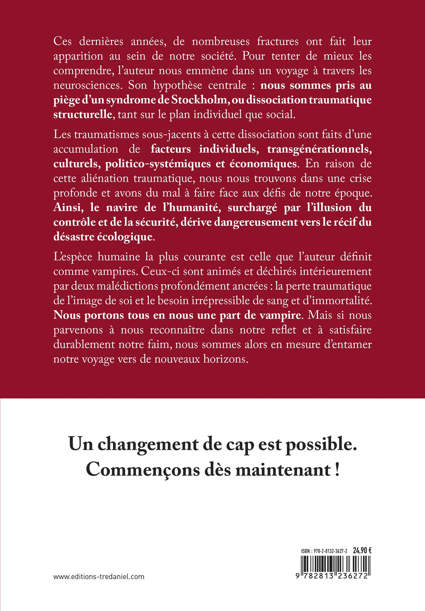 Vampirocène - Comprendre et surmonter l'engrenage traumatique à l'origine de la crise de notre civilisation