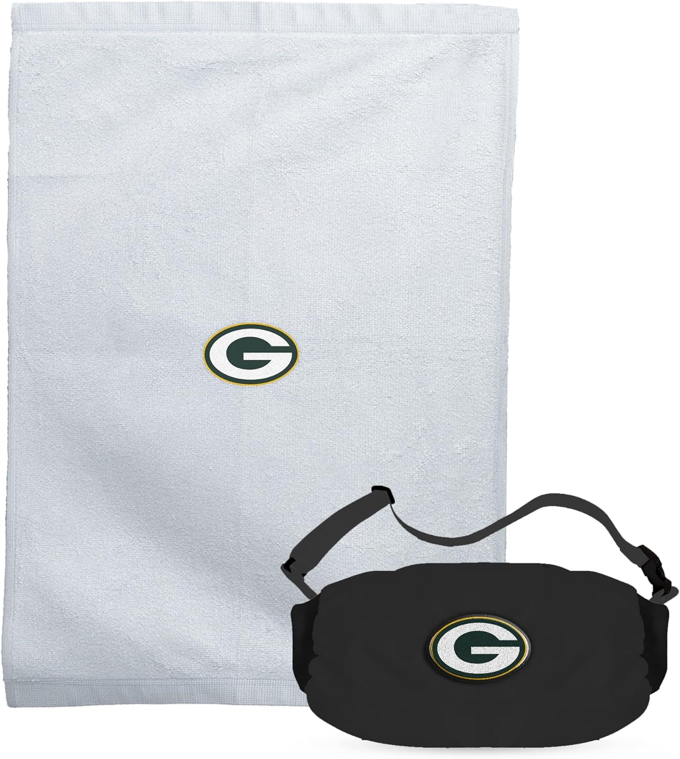 Northwest NFL Green Bay Packers Quarterback Towel and Handwarmer, One Size, Team Colors