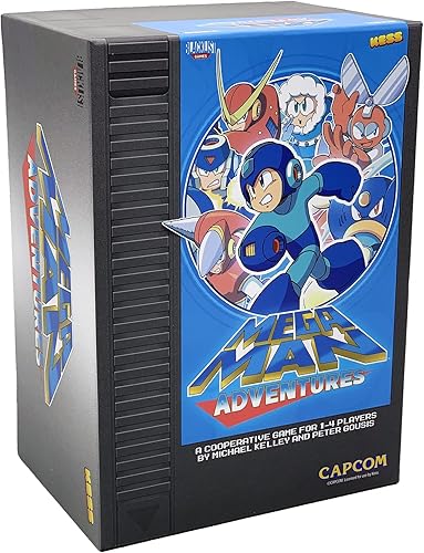 Mega Man - El juego de mesa de aventura de KESS para jugadores de 1 a 4 juego familiar divertido en interiores juego de estrategia para niños y