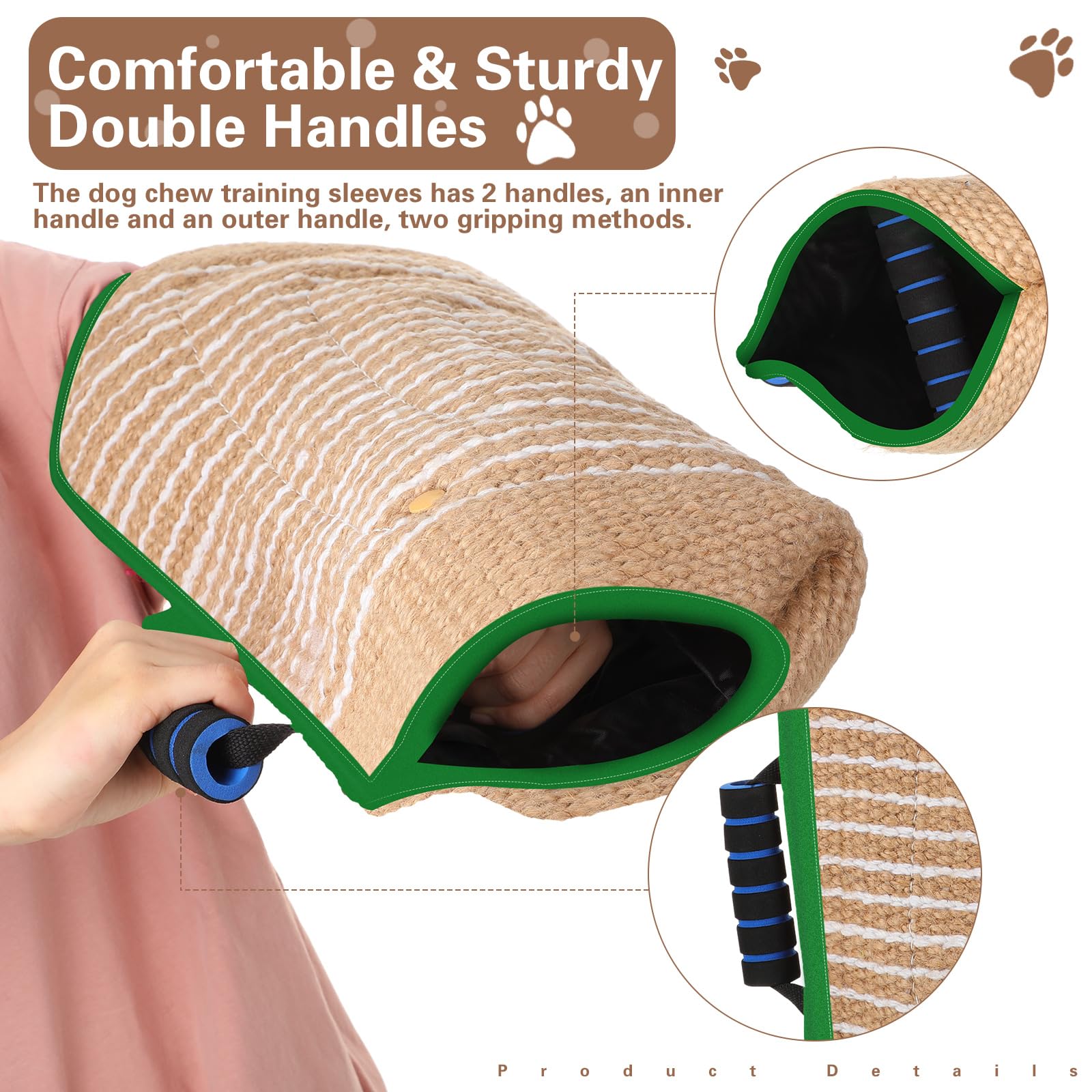 Leyndo El juego de entrenamiento para perros incluye funda para perro, almohada para perro, juguete de entrenamiento para perros y pelota de goma para perros, equipo de entrenamiento profesional para