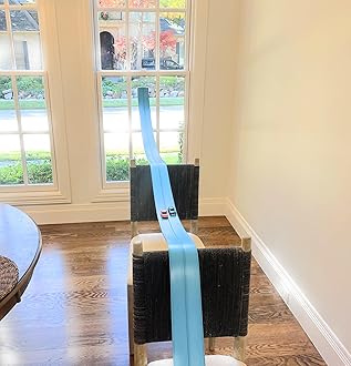 FlexTrack 5000 Flexible Race Car Track for Kids Toy with Suction Cups Compatible with Hot Wheels and Diecast 1/64th Cars and More 15 Feet Long Rolls Up Portable Racetrack (Daytona Blue)