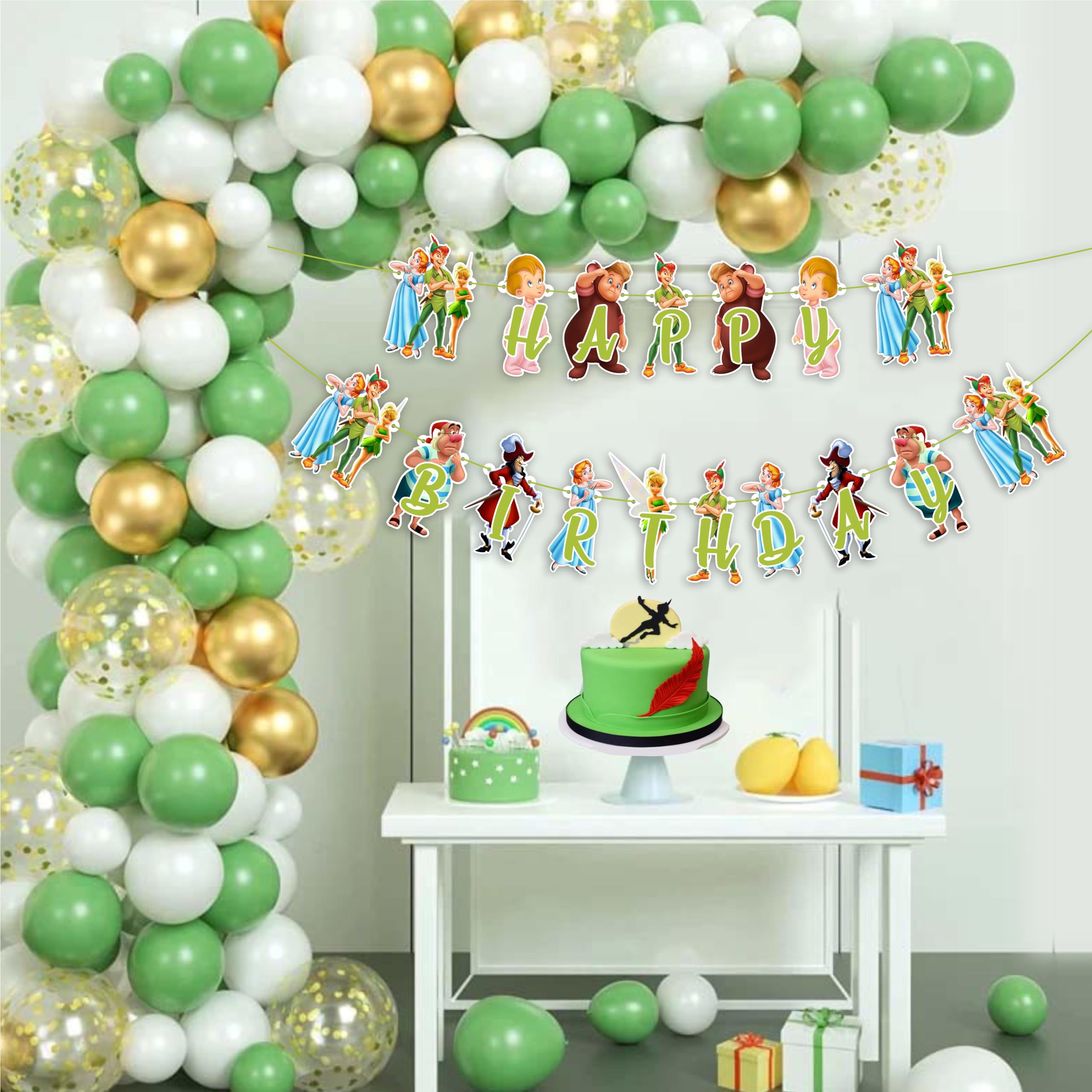 – Seyal® Ptr Pan Happy Birthday Banner