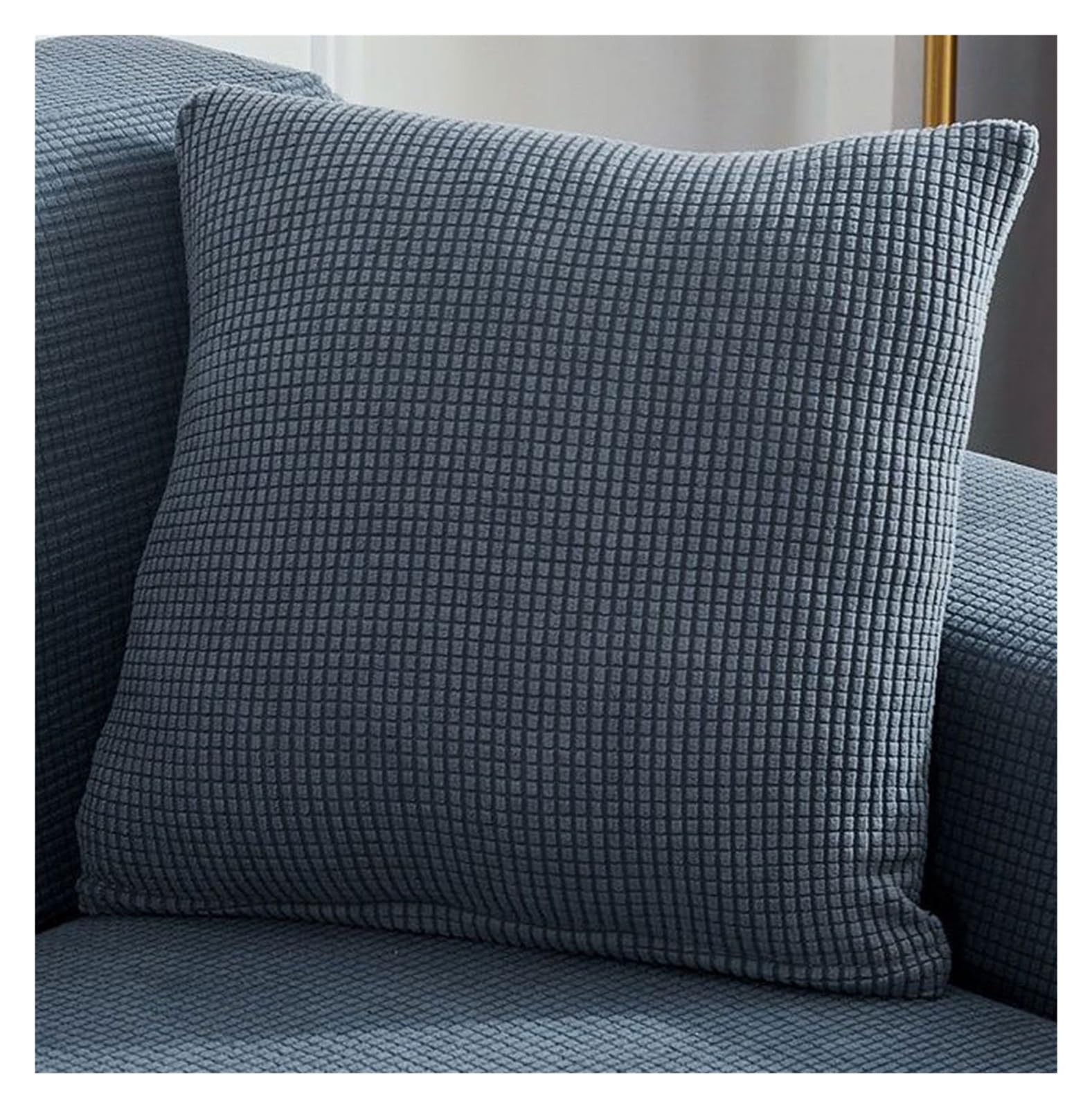 Swj-Swjssb Dark Grey Throw Pillow Cover 45X45 Set Of 2,Pillowcases For Sofa Cushions 40X70 Sofa Pillow Cases For Couch Cushion Covers 50X70 Protectors Bed Corduroy Cushion Slipcover ( Color : Size : 40X40cm(2P