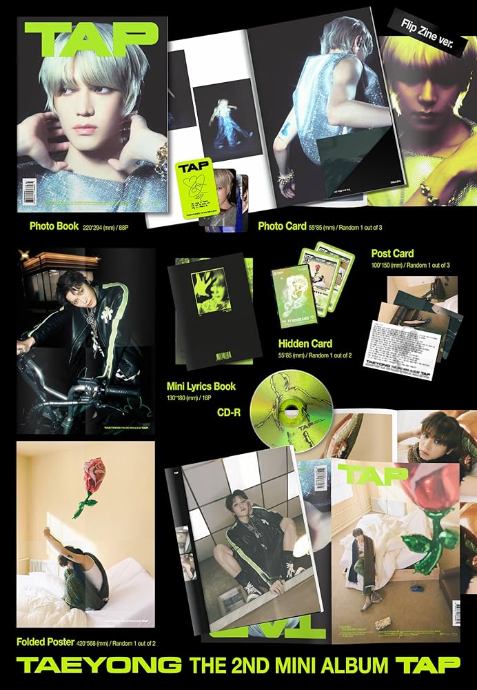 Amazon｜テヨン TAEYONG - TAP [Flip Zine Ver.] アルバム [韓国