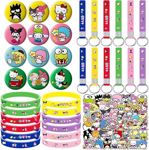 Miniatura 1 de Bonito gatito de dibujos animados, suministros para fiesta de cumpleaños para niñas, decoraciones de cumpleaños Kawaii para niñas, lindos recuerdos