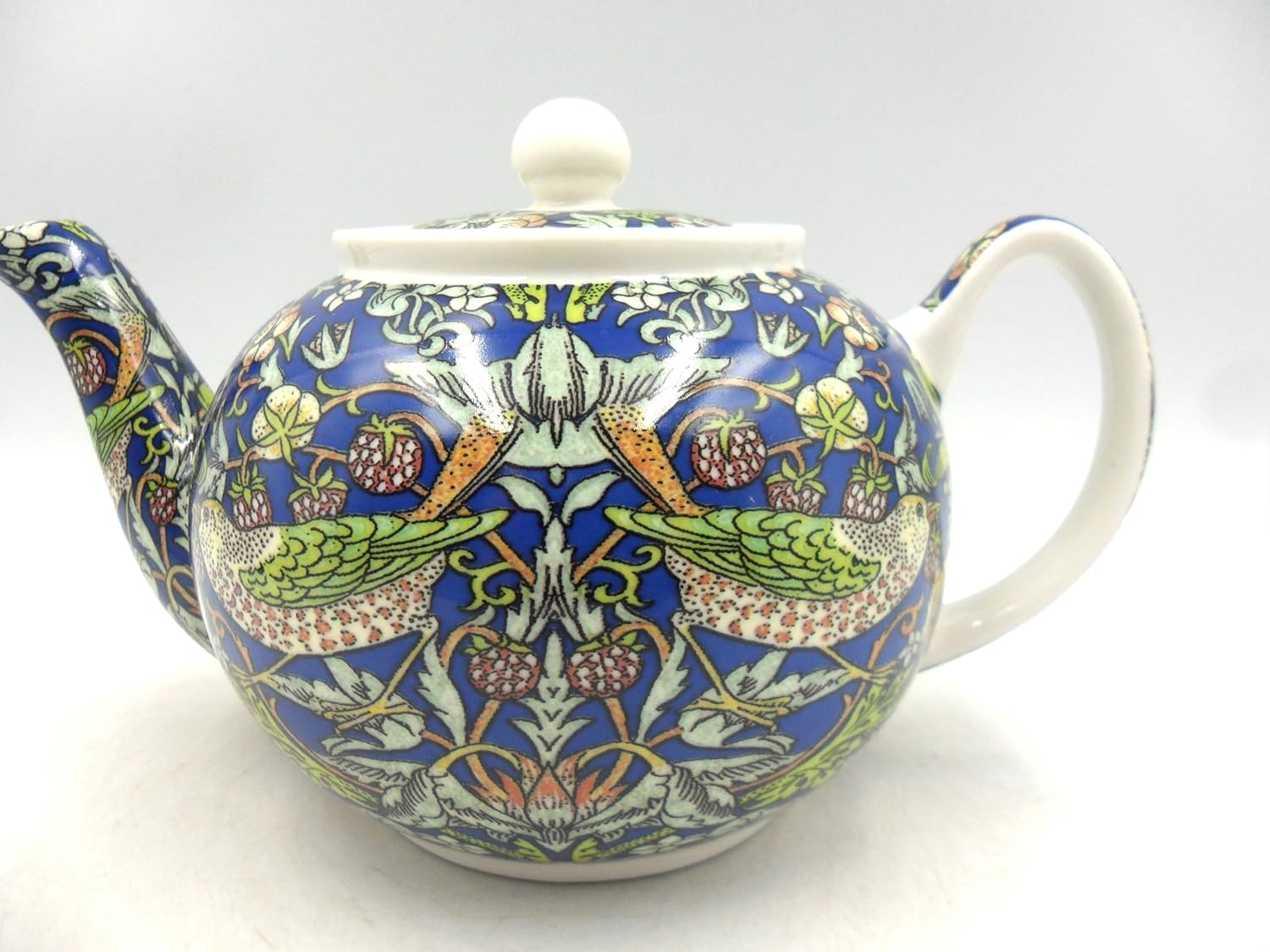 Red Strawberry Thief William Morris Archives - Jill Lydias - View #3