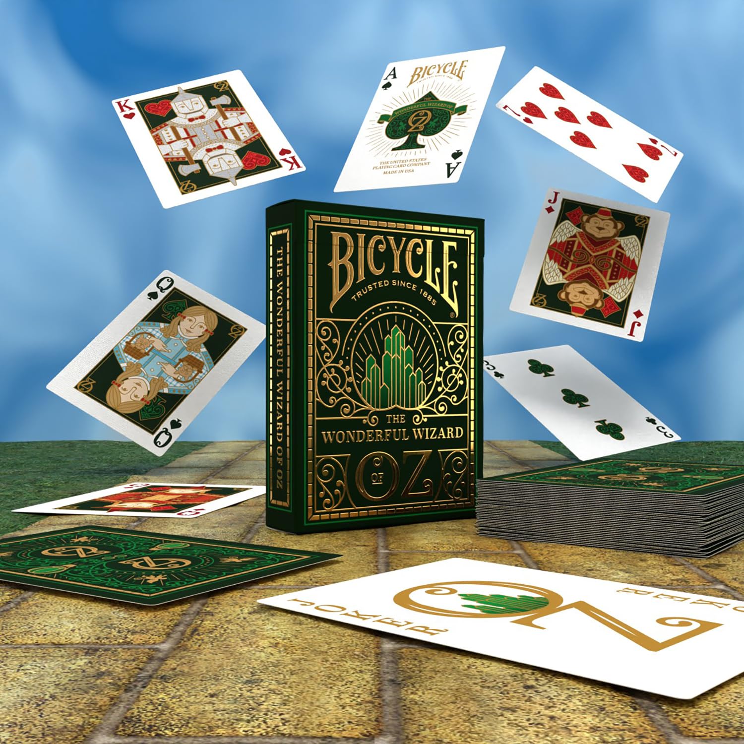 Bicycle Wizard of Oz (Designer Spielkarten, Poker, Skat...)