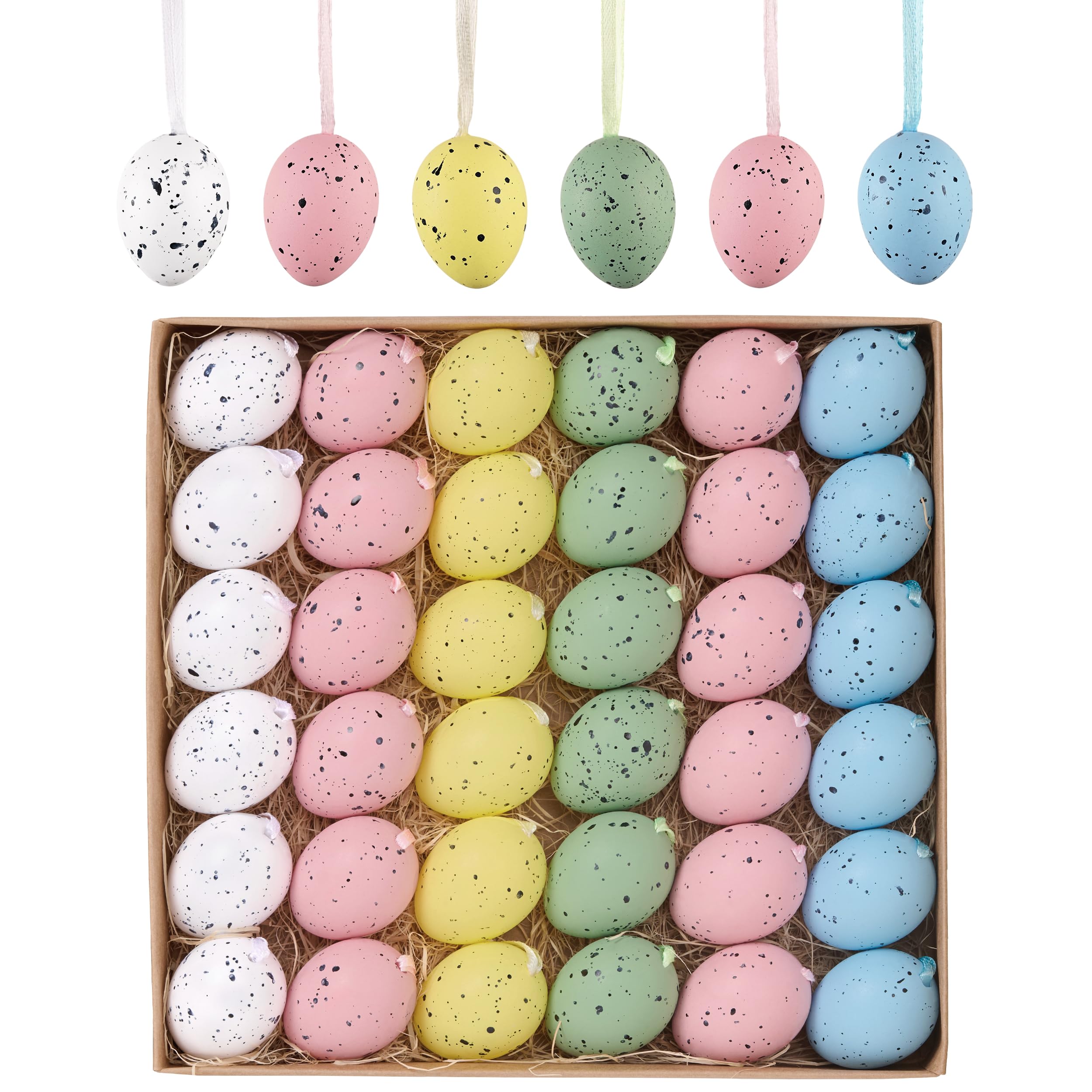 Œufs de Pâques incassables Valery Madelyn pour protéger la déco des enfants