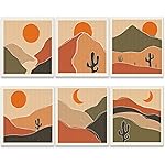 6 Pcs Swedish Kitchen Dish Cloths Kitchen Towels Reusable Sponge Cleaning Cloths Wipes Absorbent Dish Cloth Quick Drying Washable Decorative Tea Towels No Odor Bar Hand Towel (Abstract Art)