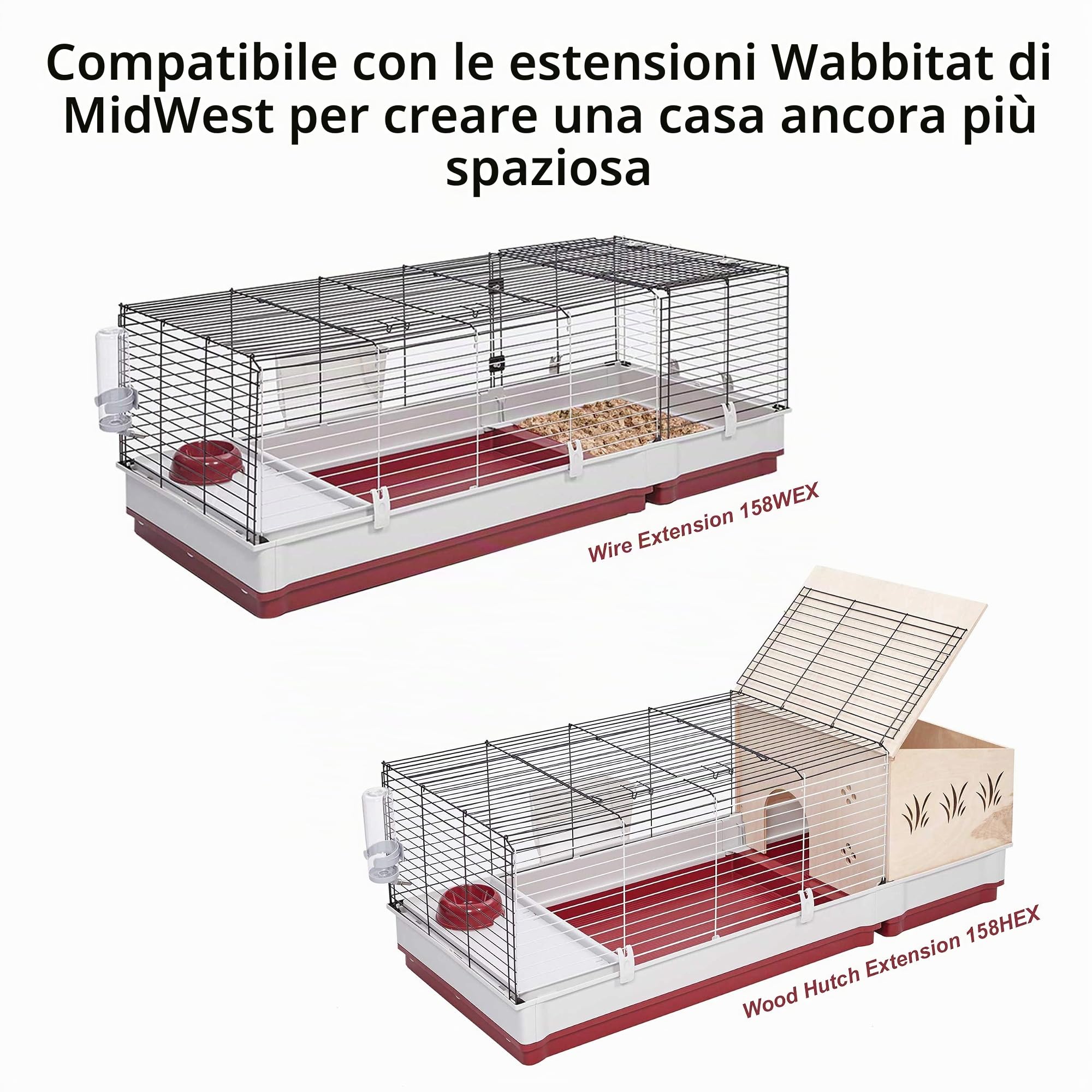 Midwest Homes for Pets Wabbitat Deluxe Rabbit Home Kit