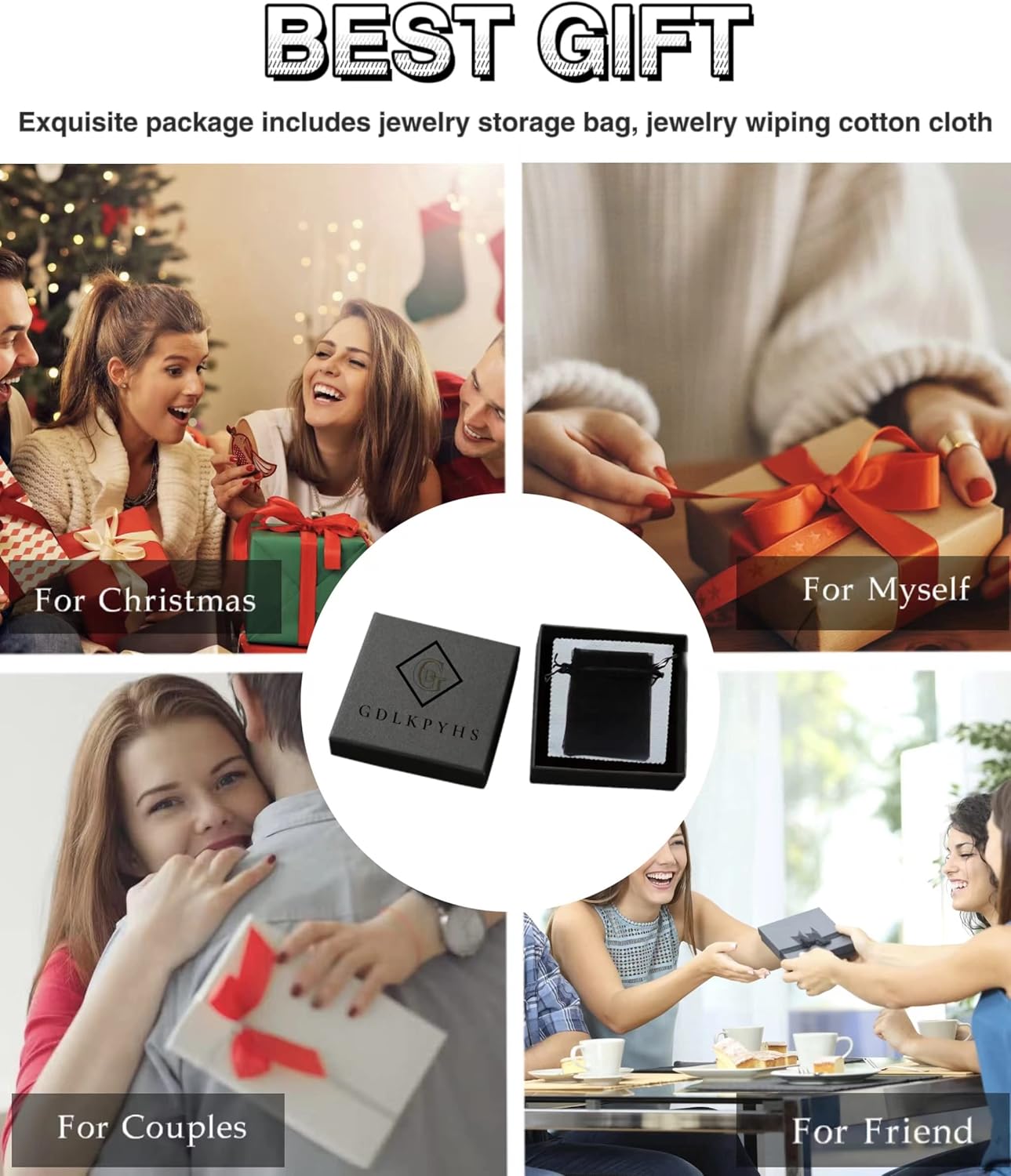 2Pcs Healing Crystal Beaded Bracelet for Men Women Handmade 8MM Beads Stretch Bracelet Protection Bracelets Bring Good Luck Prosperity and Happiness Gifts for Men Women - Image 7