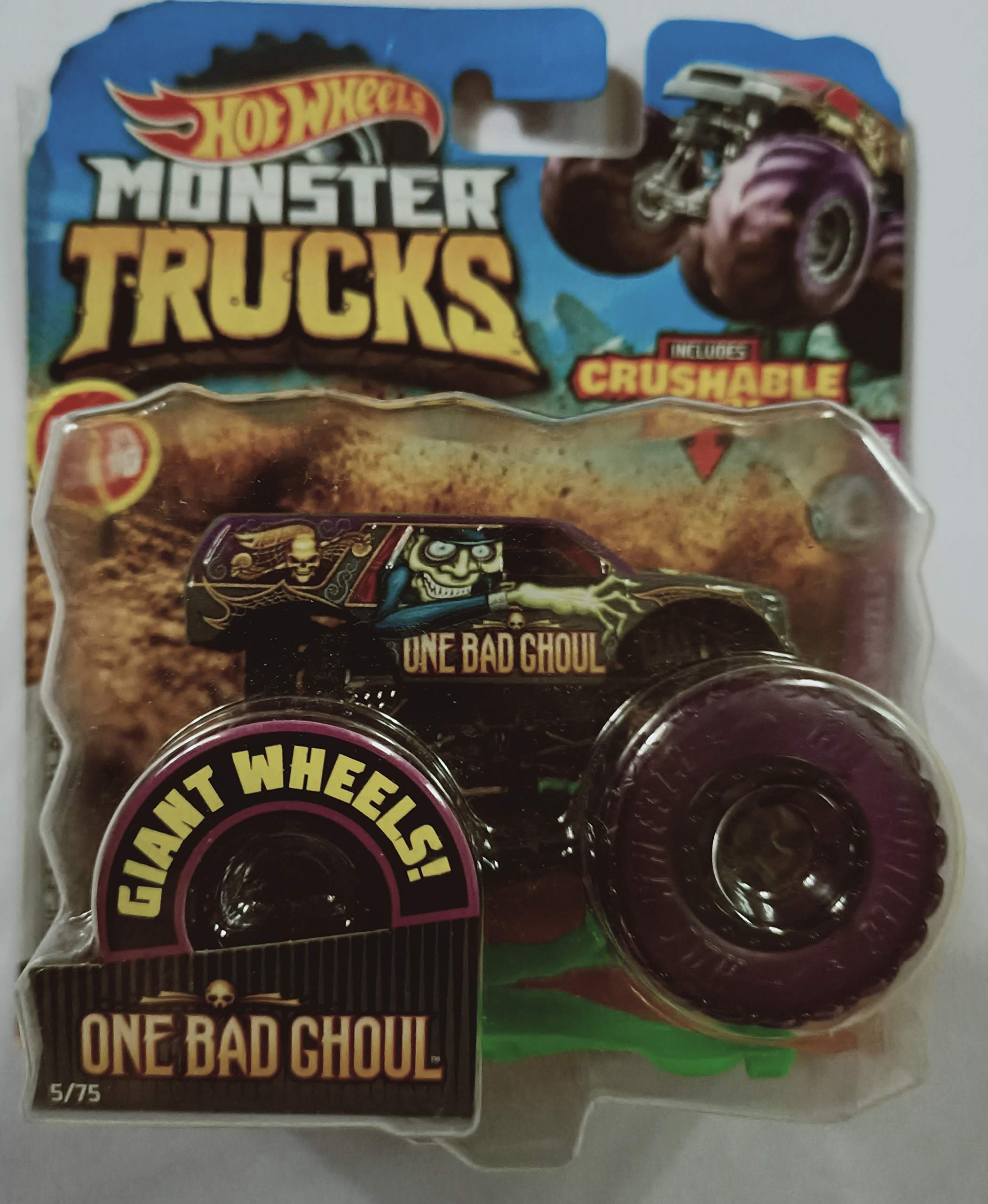 Hot Wheels Kid Monster Trucks (Multicolor), 9.5 x 6.4 x 8.9 Centimeters (B089516FYR) Amazon Price History, Amazon Price Tracker